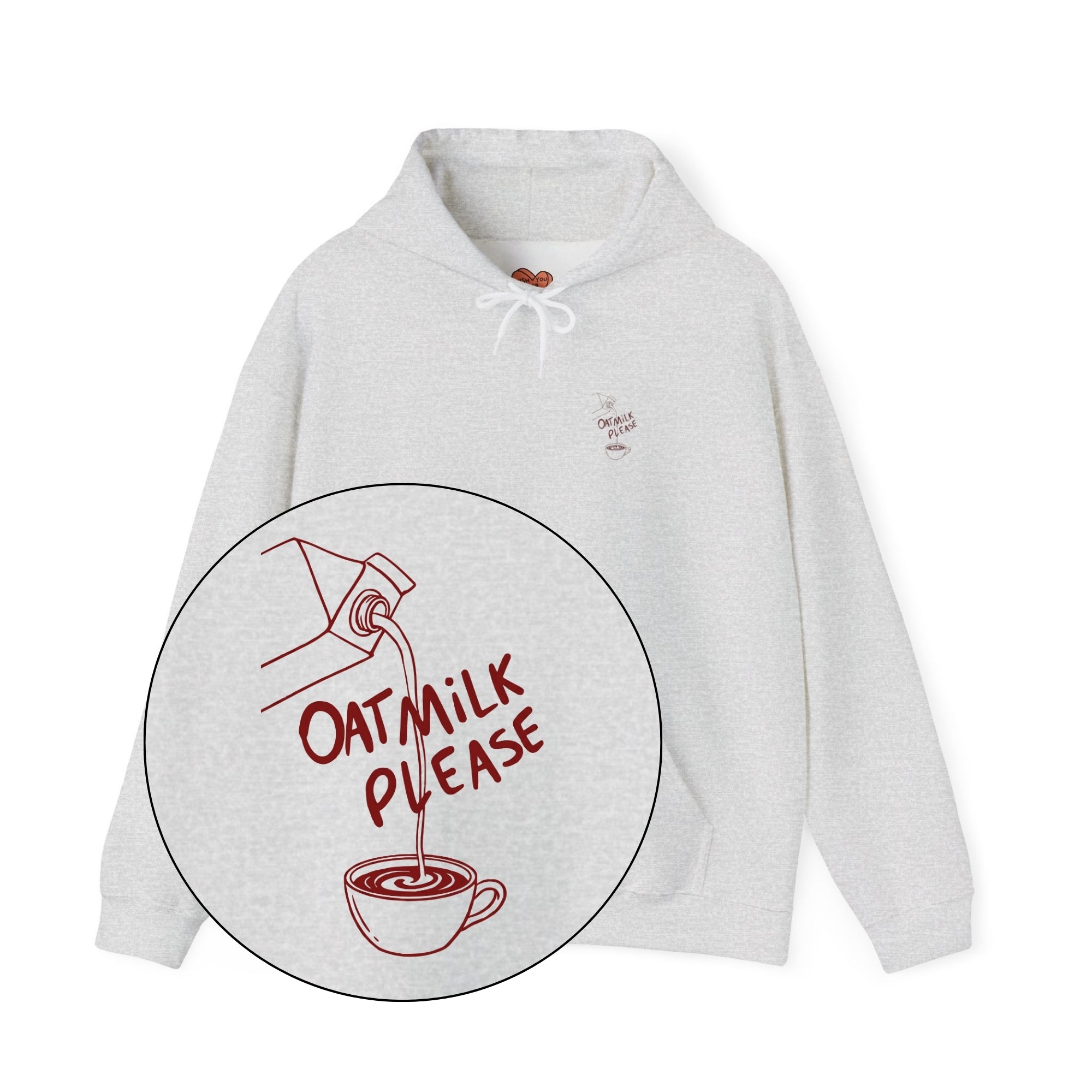 Oat Milk Please Unisex Hoodie