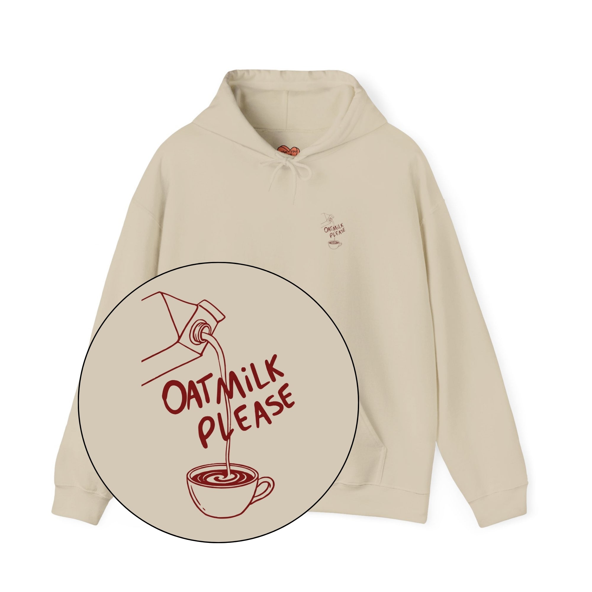 Oat Milk Please Unisex Hoodie