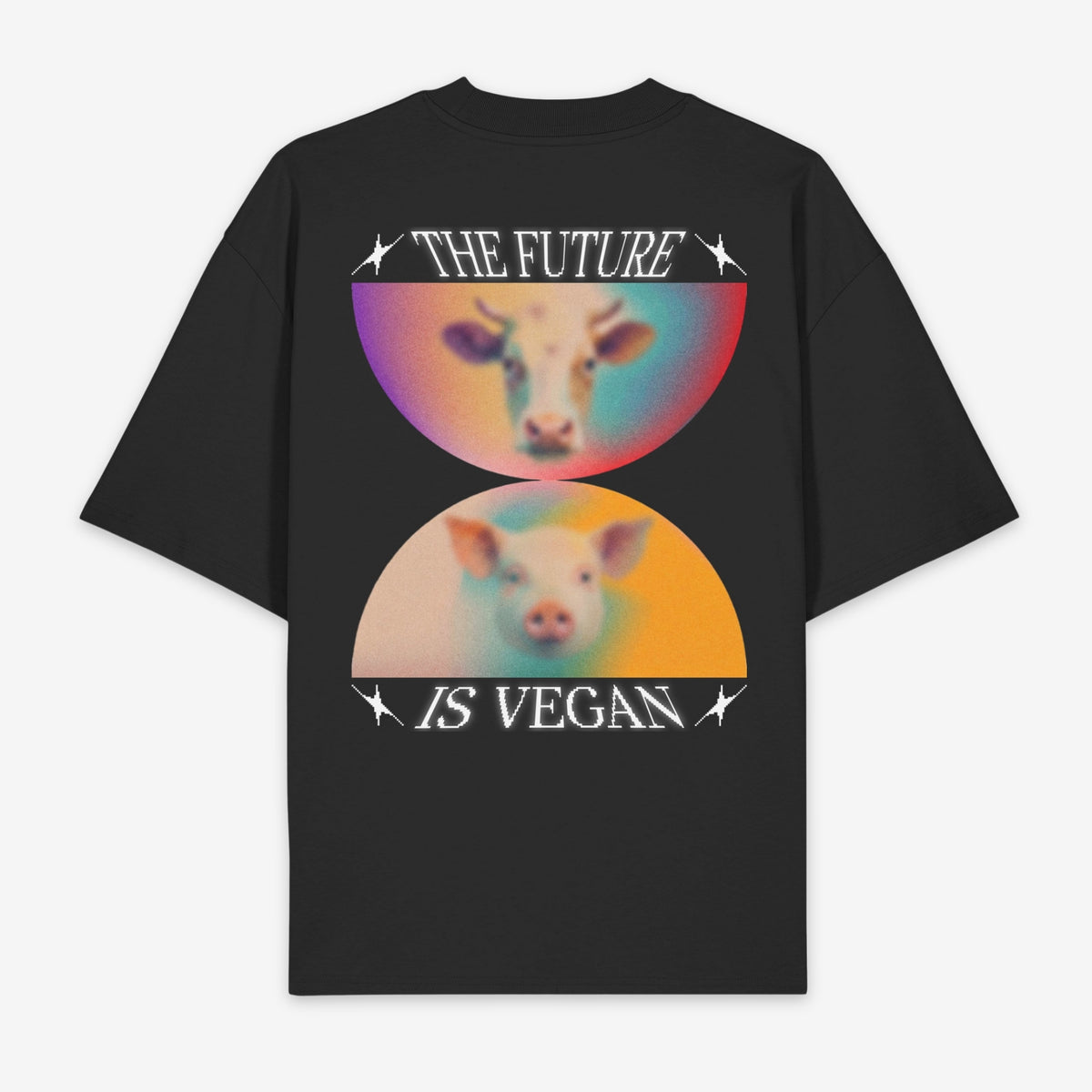 Vegan Future Unisex Oversized Shirt 2