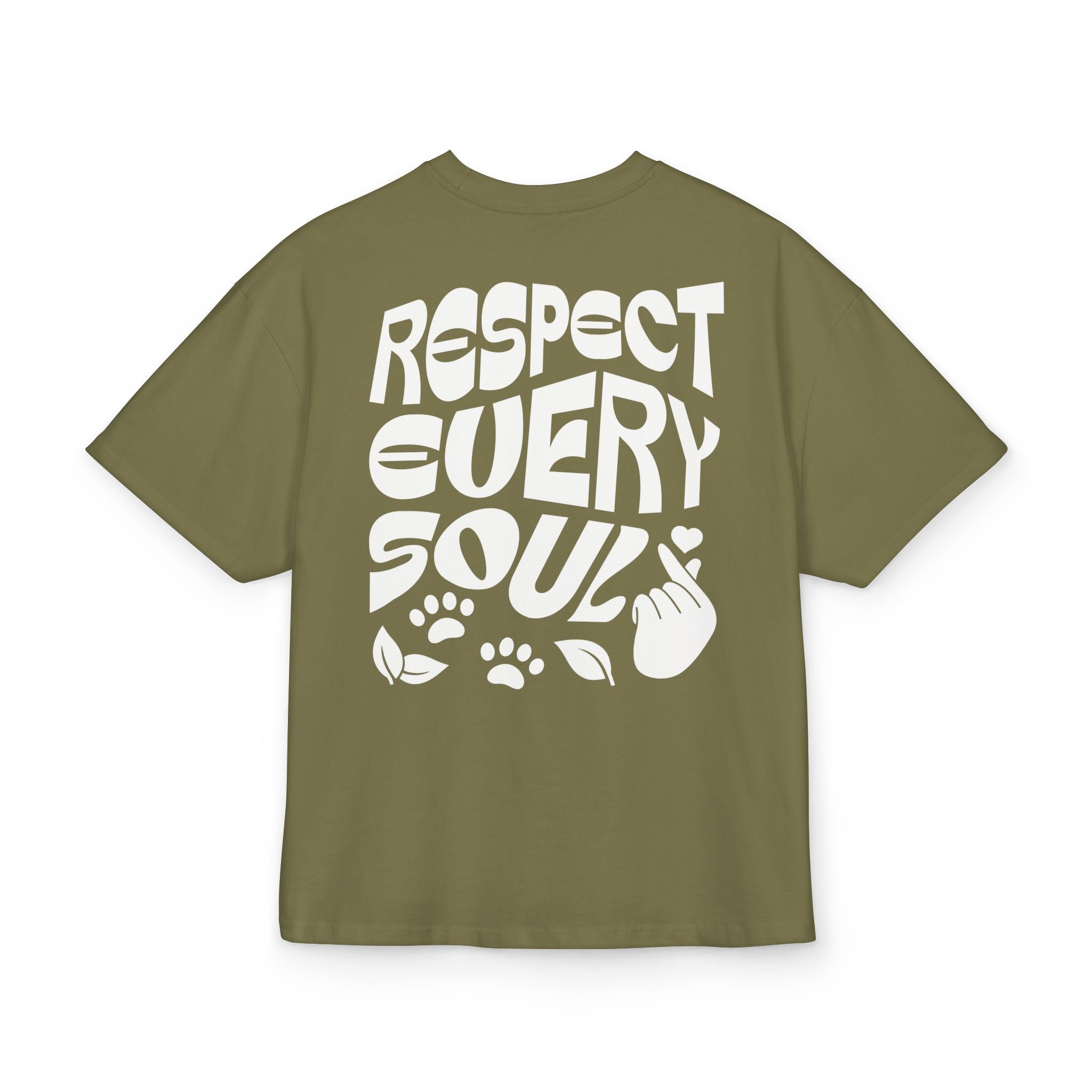 Respect Every Soul Unisex Oversized Shirt