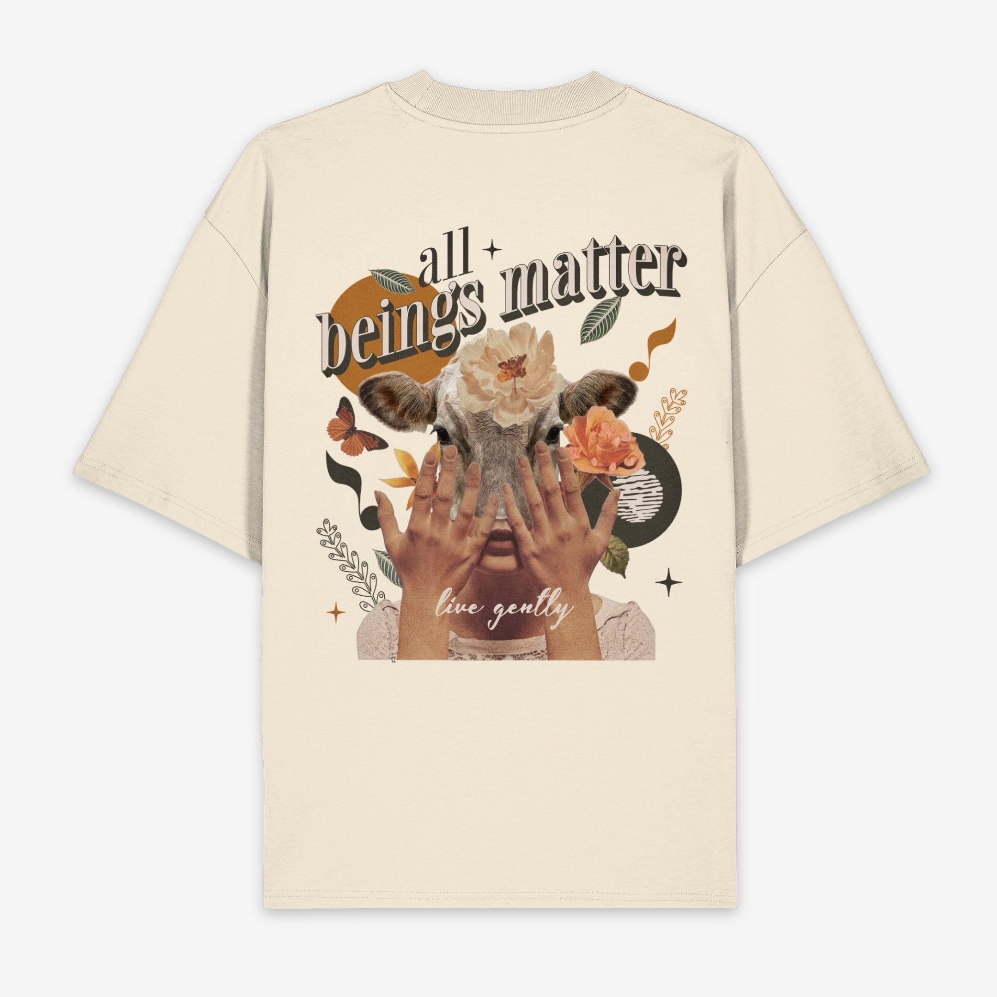 All Beings Matter Unisex Oversized Shirt 2