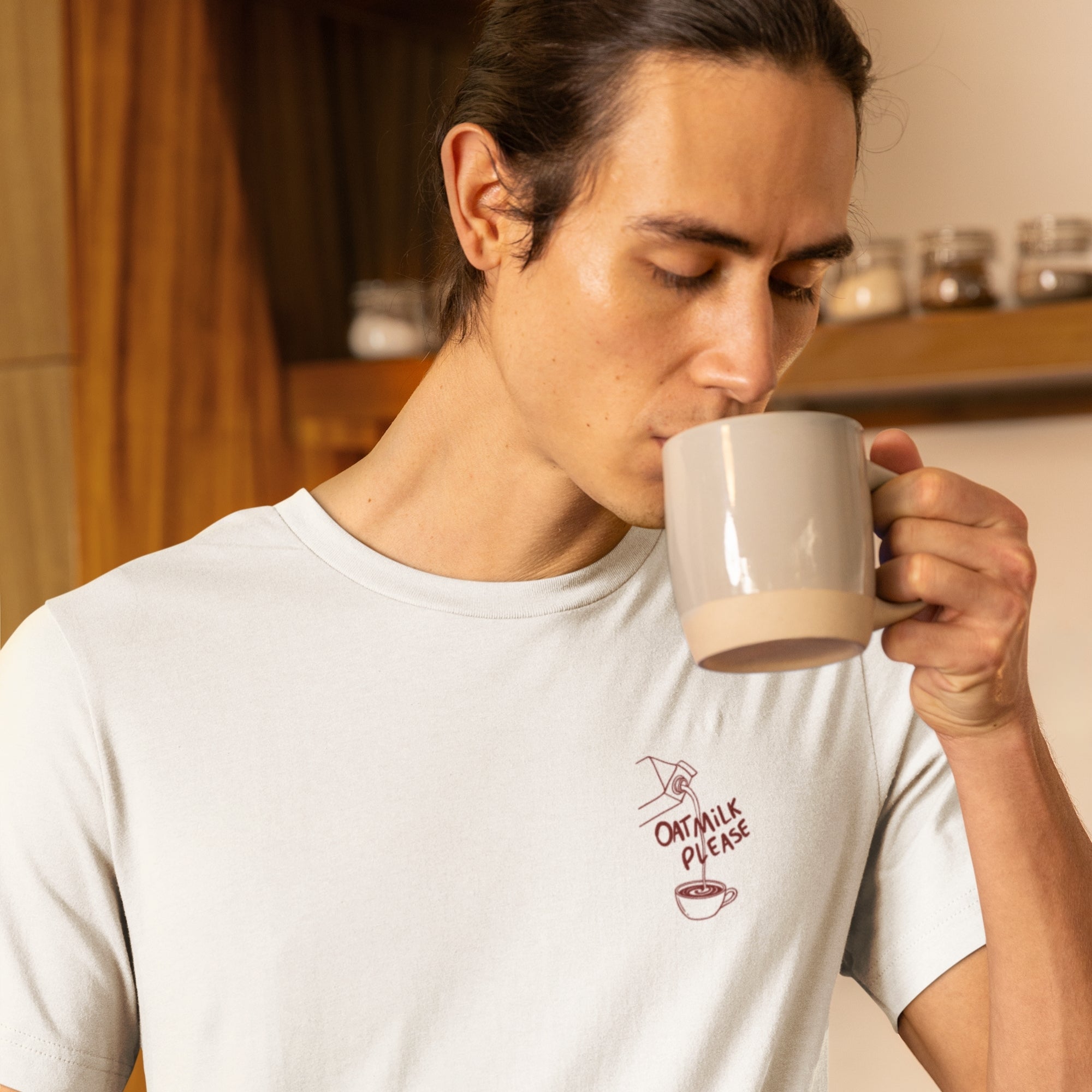 Oat Milk Please Unisex Shirt