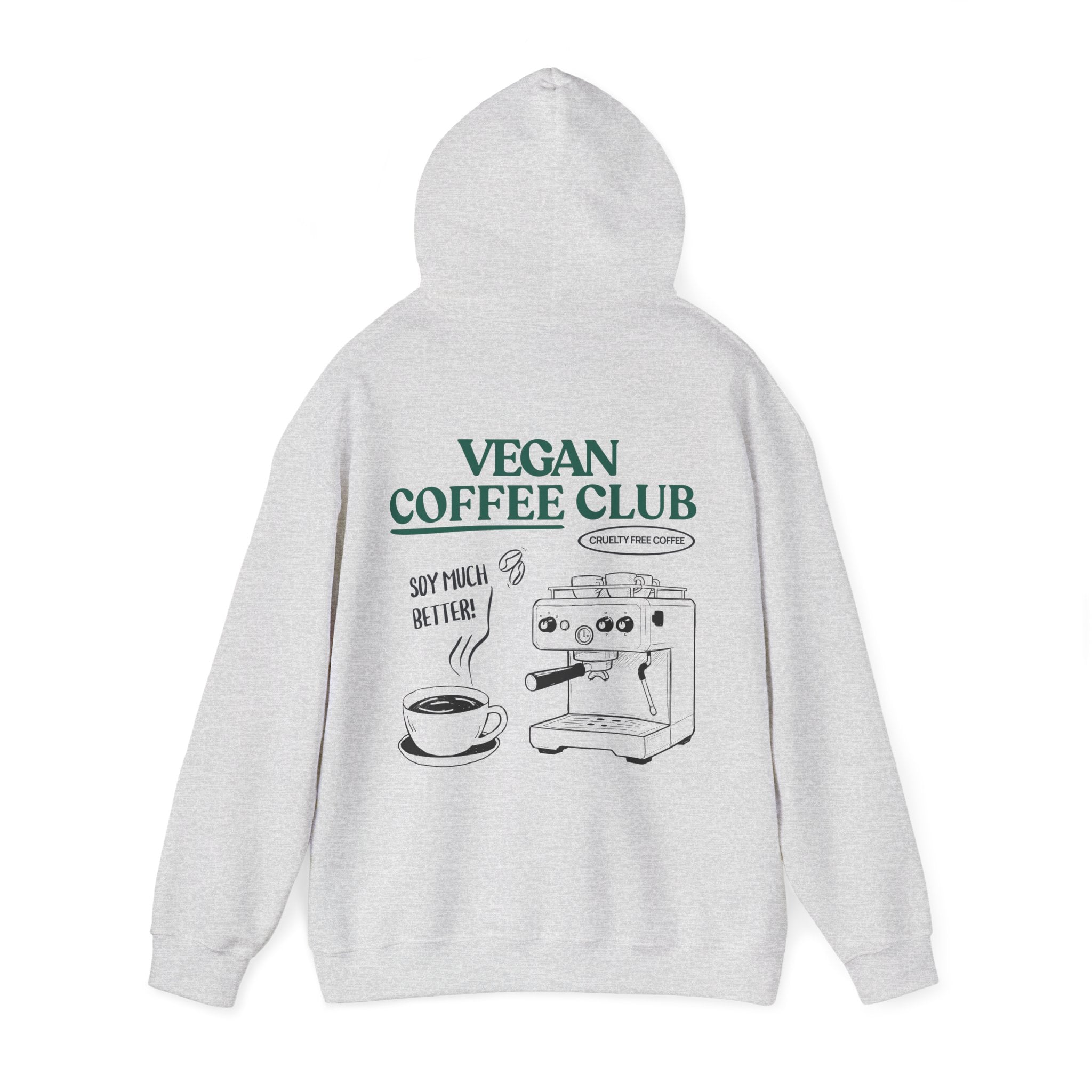 Vegan Coffee Club Unisex Hoodie