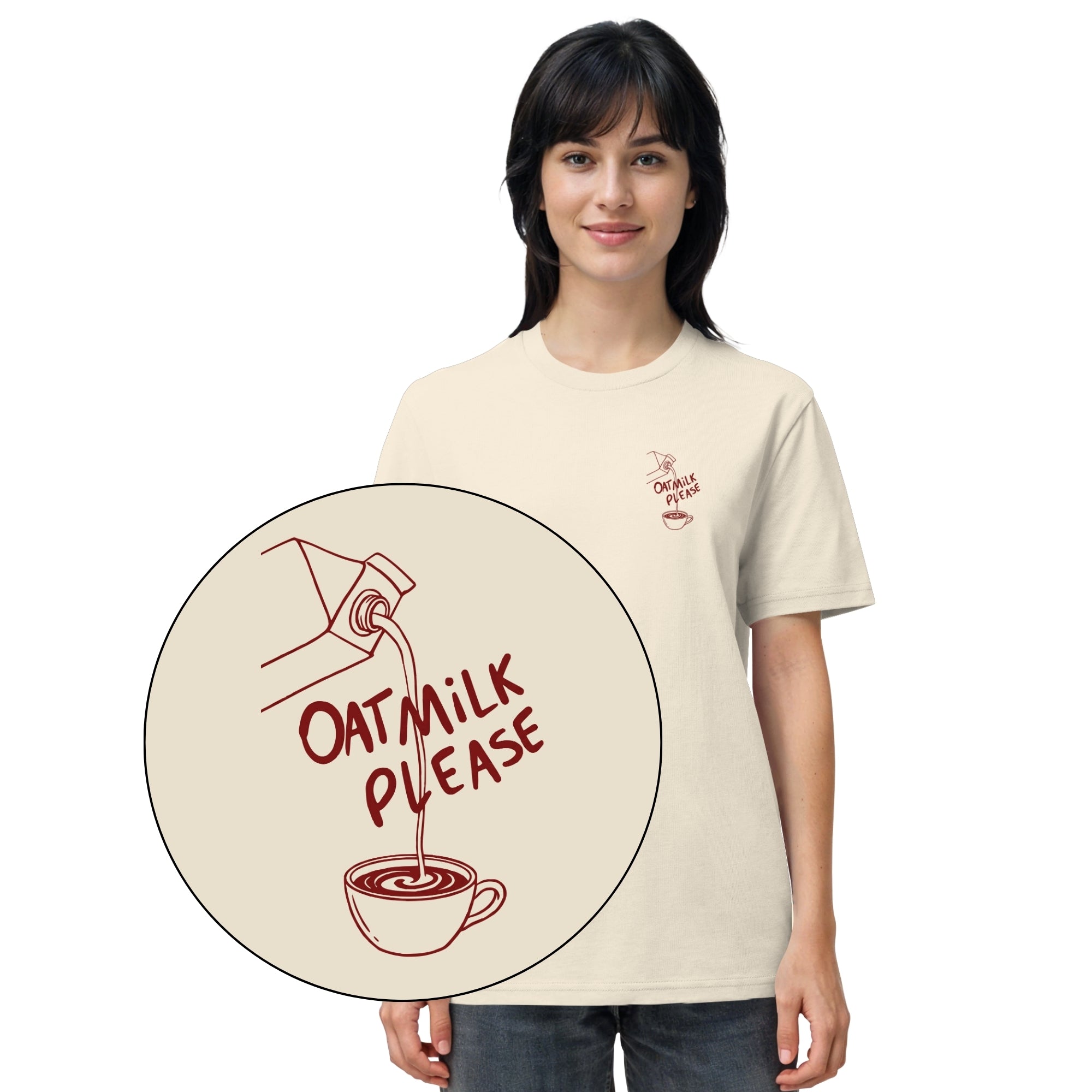 Oat Milk Please Unisex Shirt