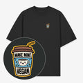 Make Mine Vegan Unisex Oversized Shirt