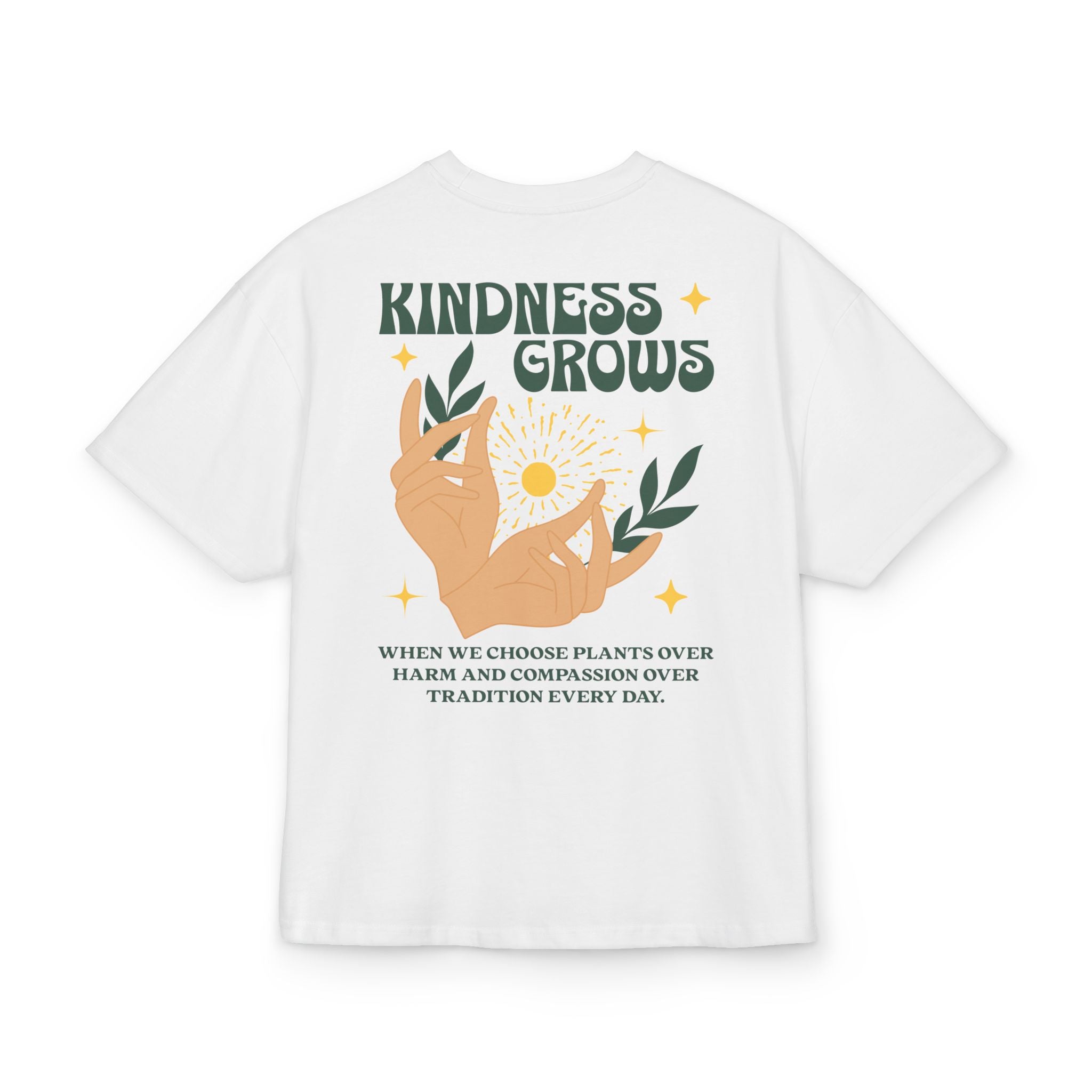 Kindness Grows Unisex Oversized Shirt