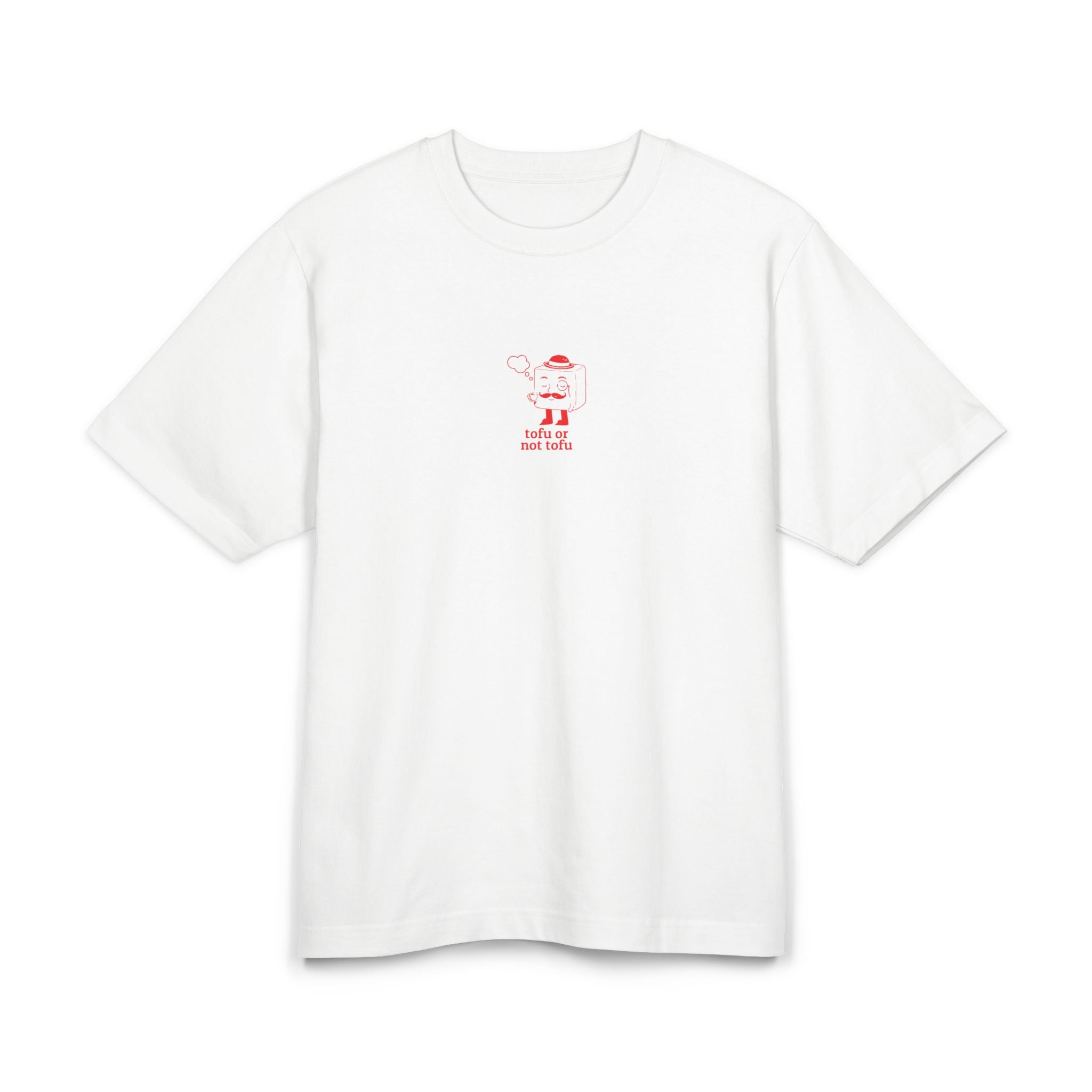 Tofu Or Not Tofu Unisex Oversized Shirt