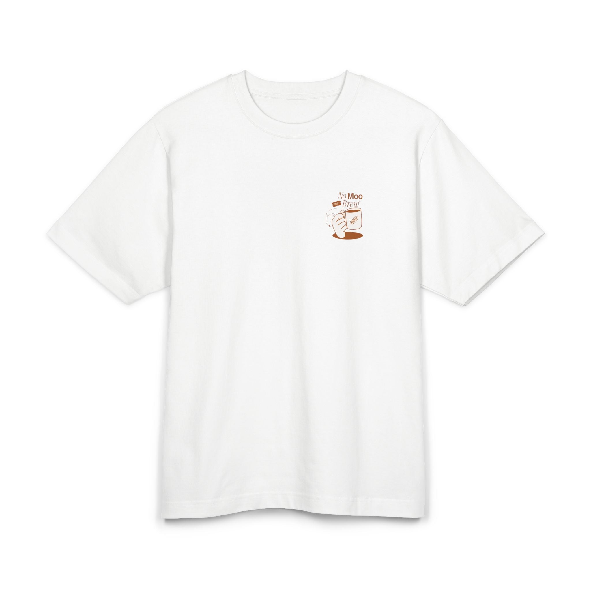 No Moo In My Brew Unisex Oversized Shirt