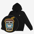 Make Mine Vegan Unisex Hoodie