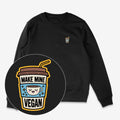 Make Mine Vegan Unisex Sweatshirt