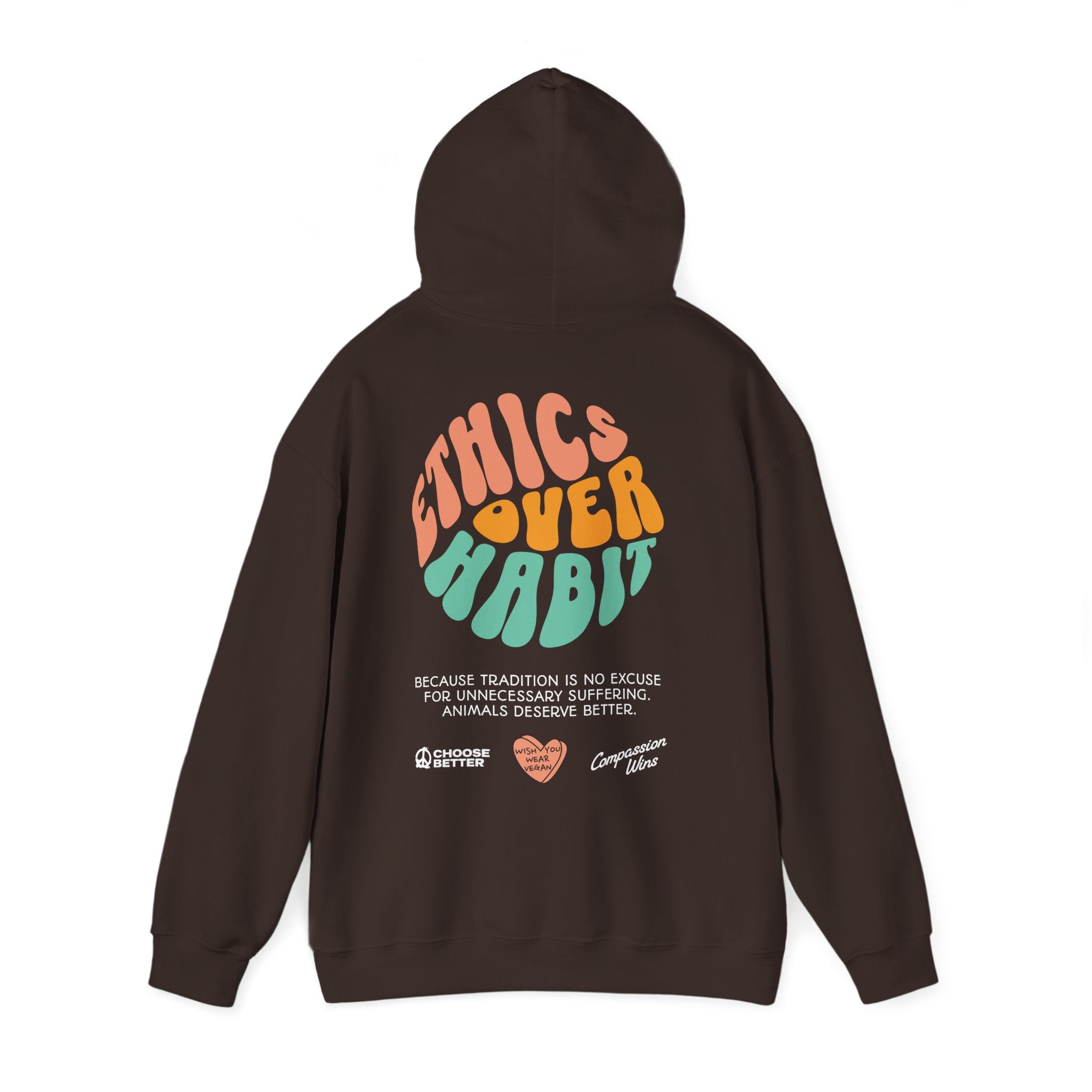 Ethics Over Habit Unisex Hoodie