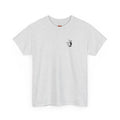 T-Shirt — Minimalist Cat & Coffee Chest Print Tee