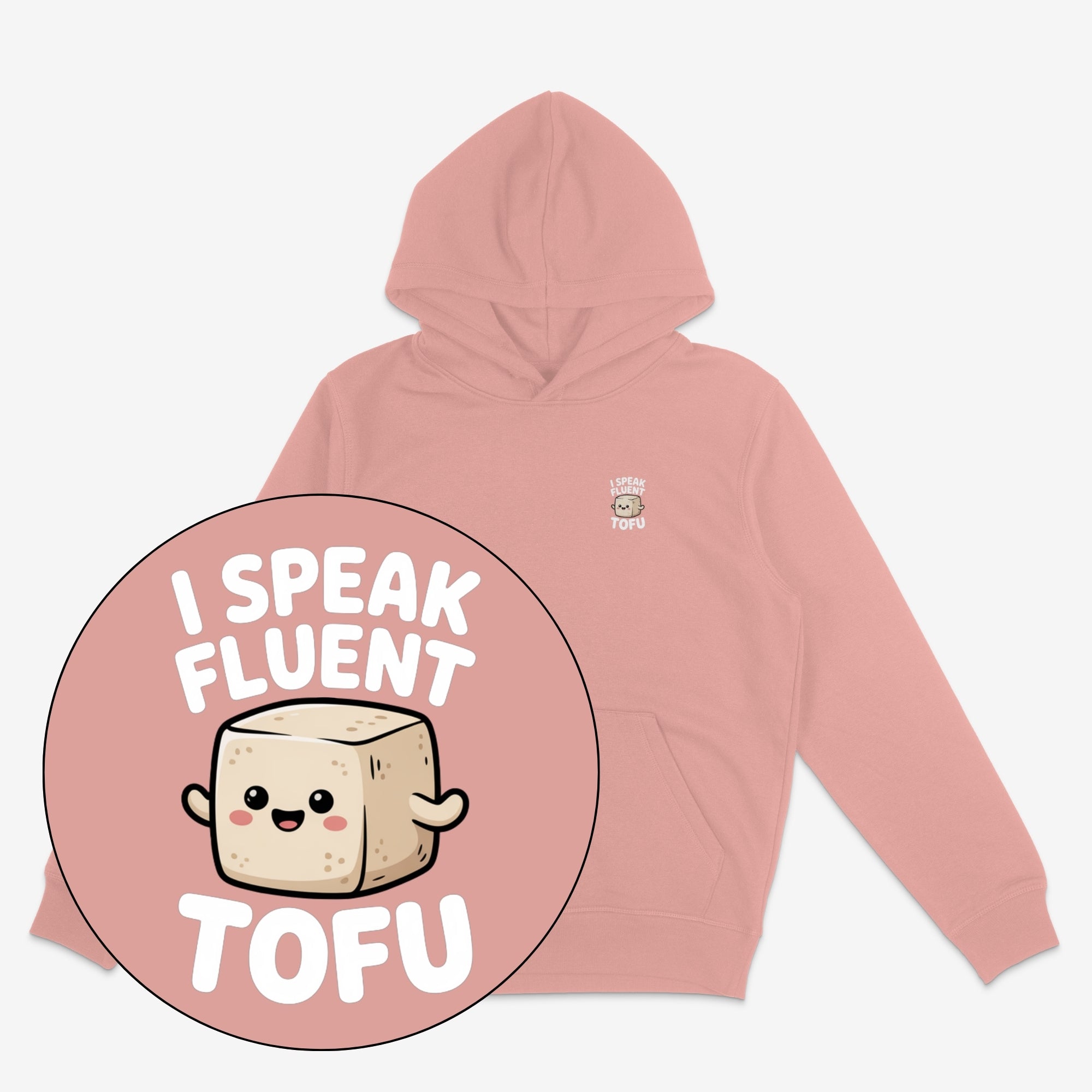 I Speak Fluent Tofu Unisex Oversized Hoodie