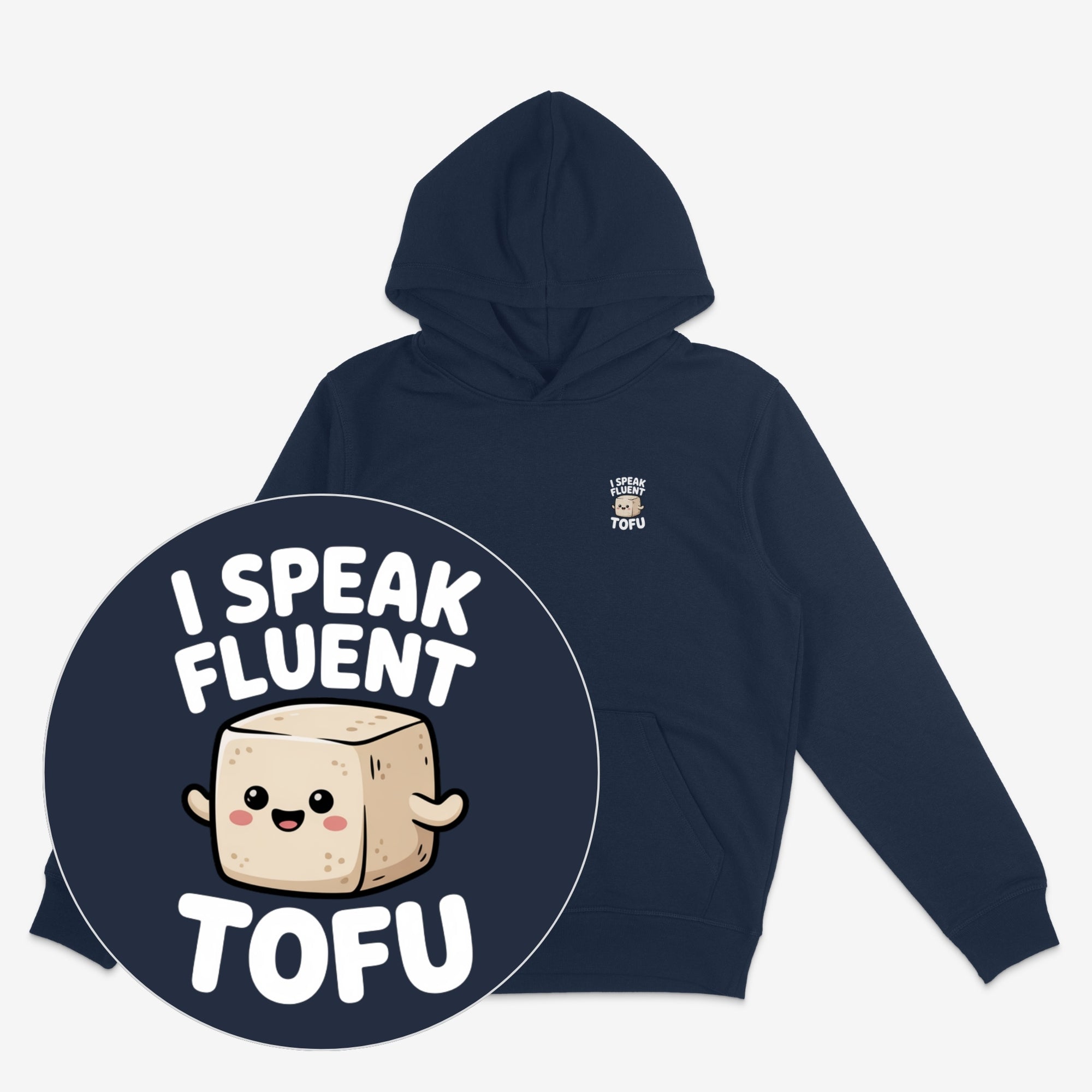 I Speak Fluent Tofu Unisex Oversized Hoodie