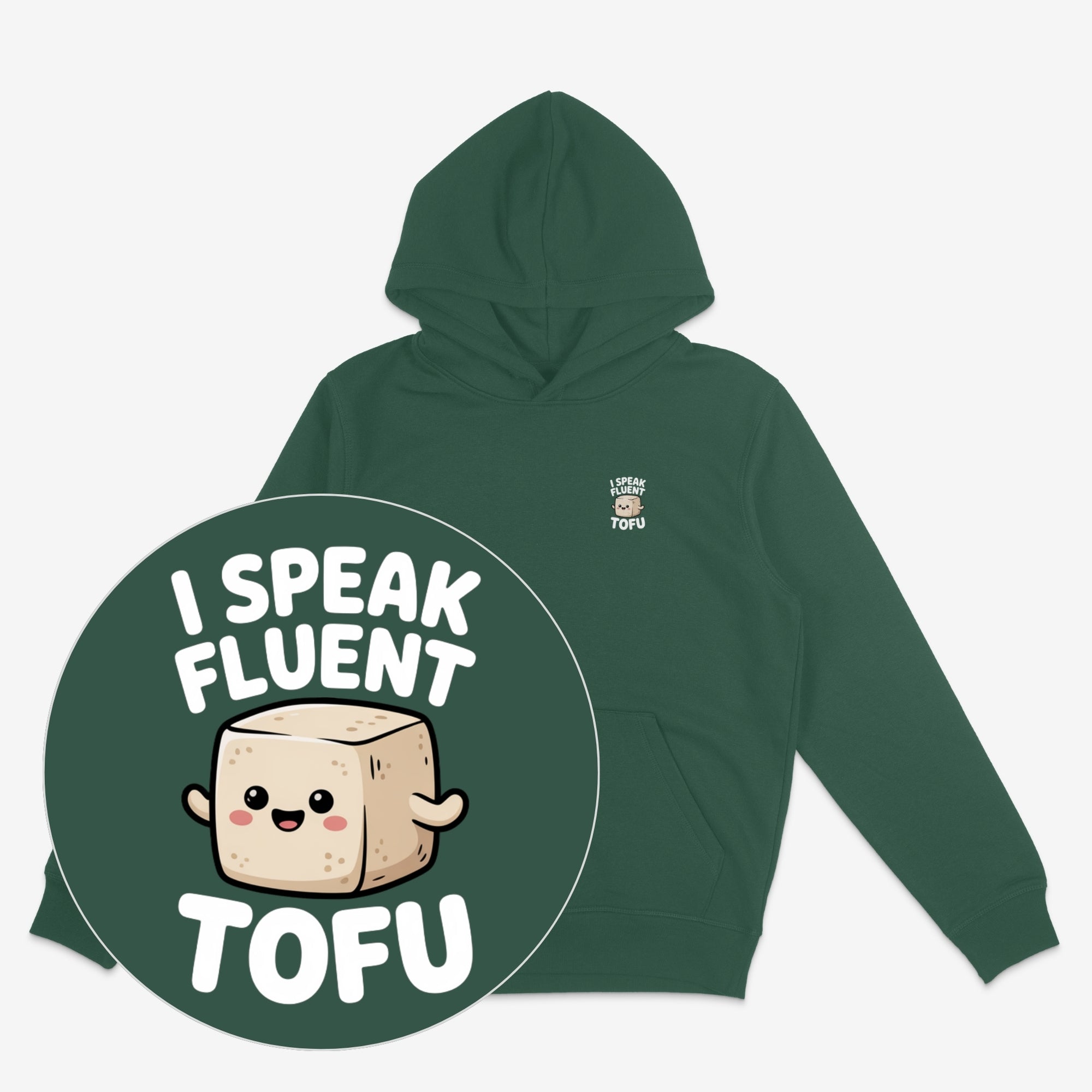 I Speak Fluent Tofu Unisex Oversized Hoodie