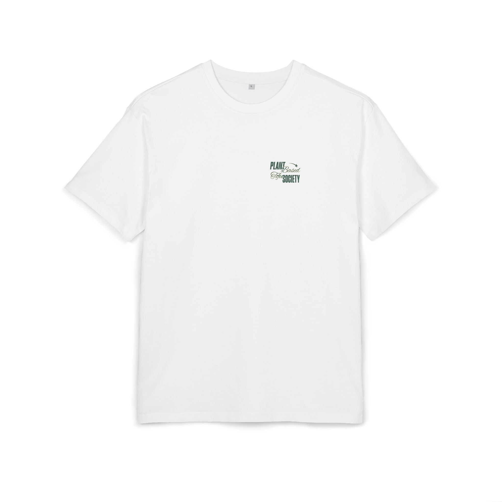 Plant Based Tofu Society Unisex Oversized Shirt
