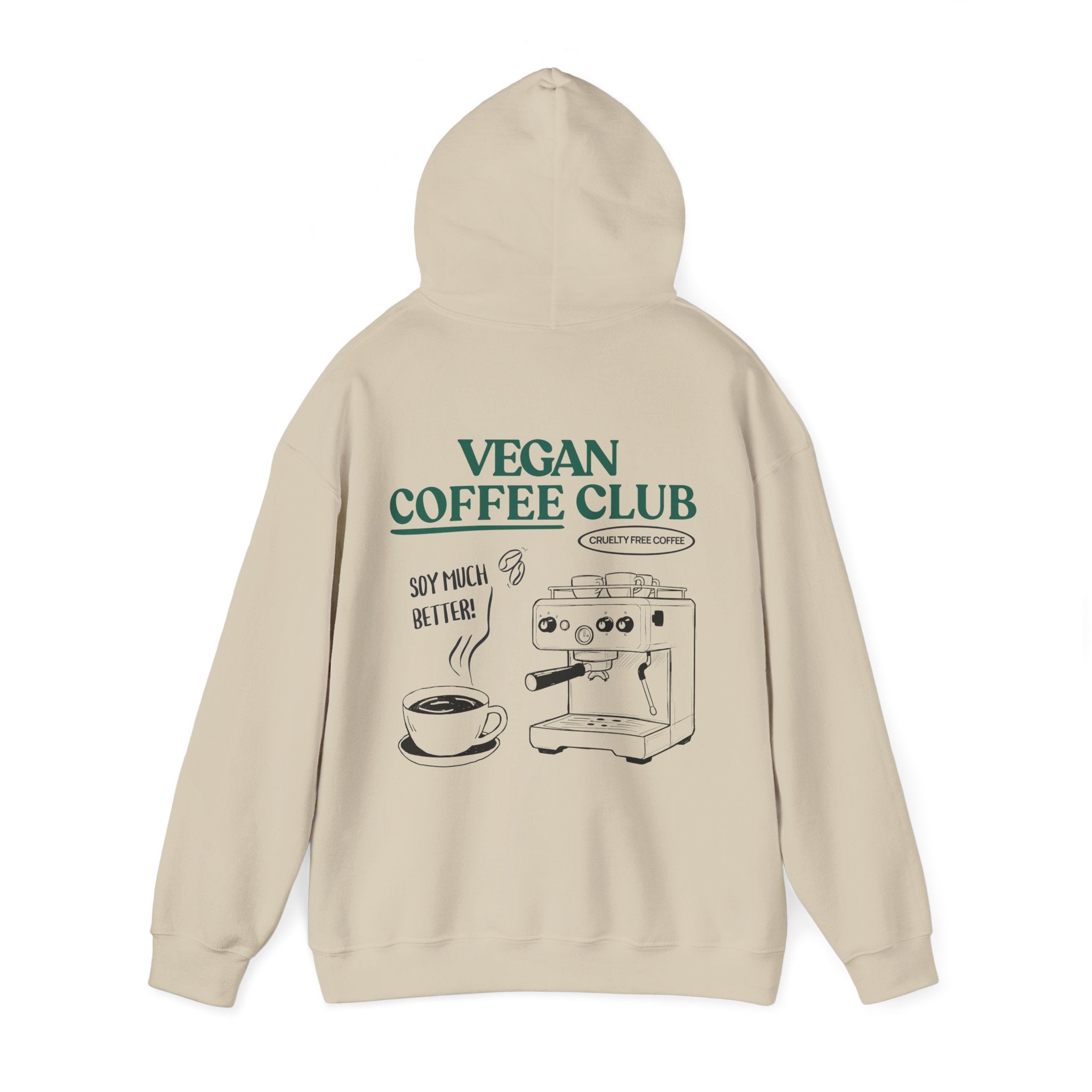 Vegan Coffee Club Unisex Hoodie