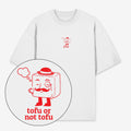 Tofu Or Not Tofu Unisex Oversized Shirt