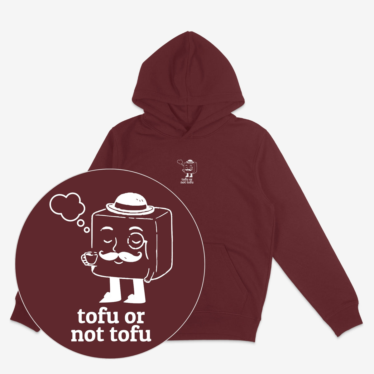 Tofu Or Not Tofu Unisex Hoodie