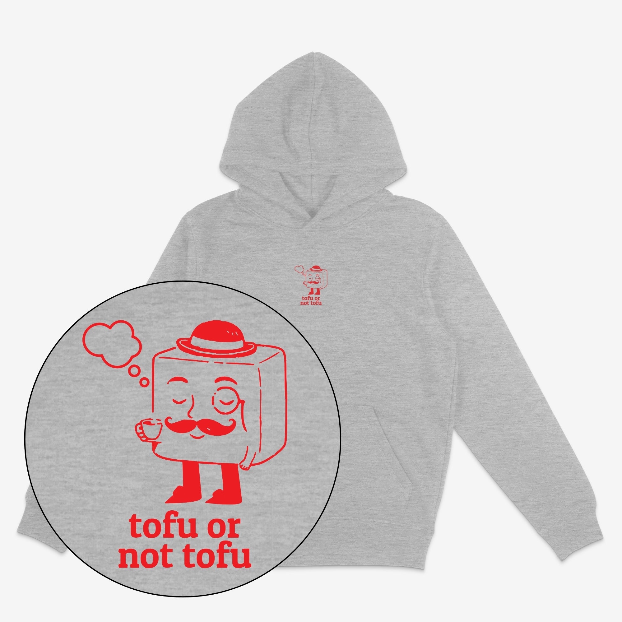 Tofu Or Not Tofu Unisex Hoodie 2