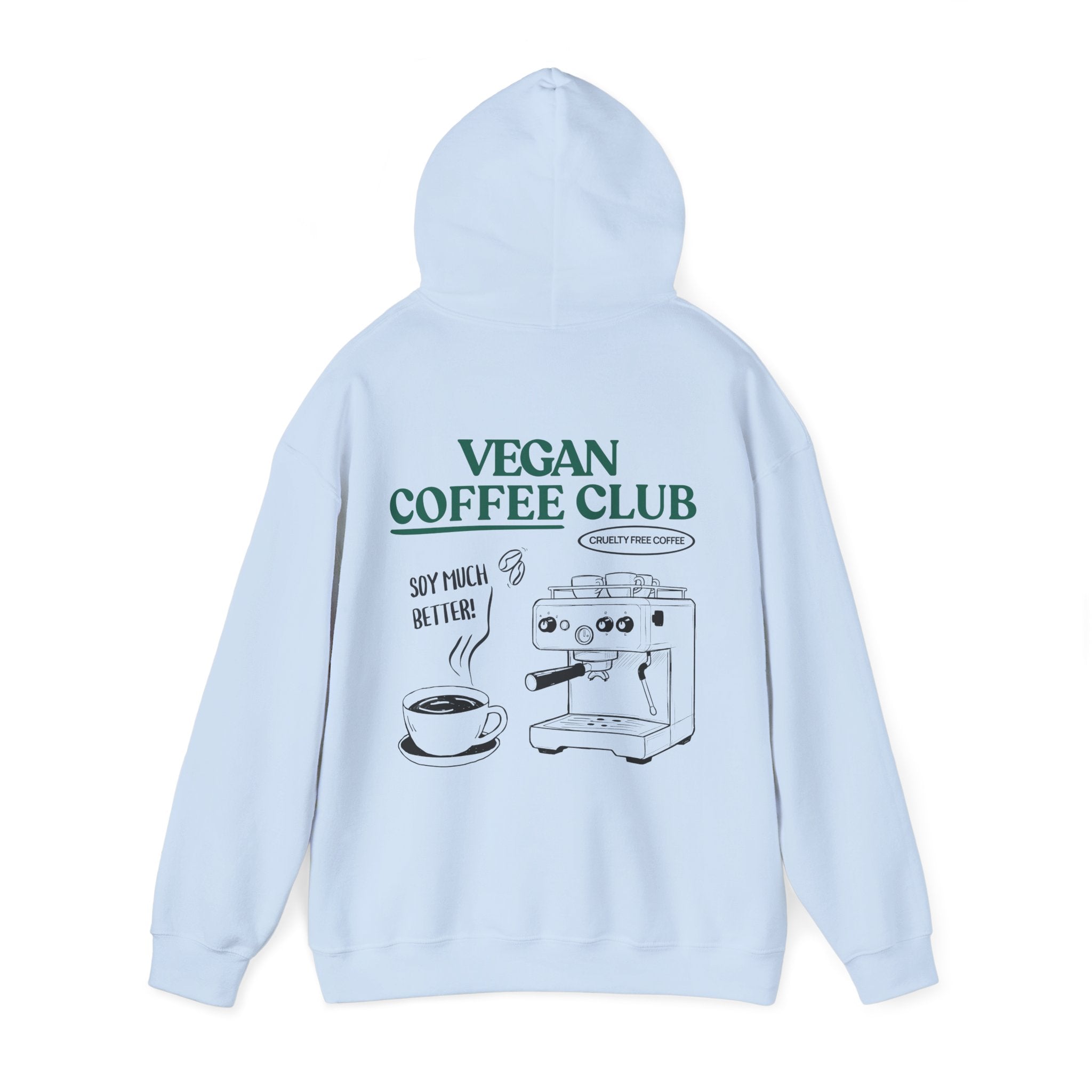 Vegan Coffee Club Unisex Hoodie