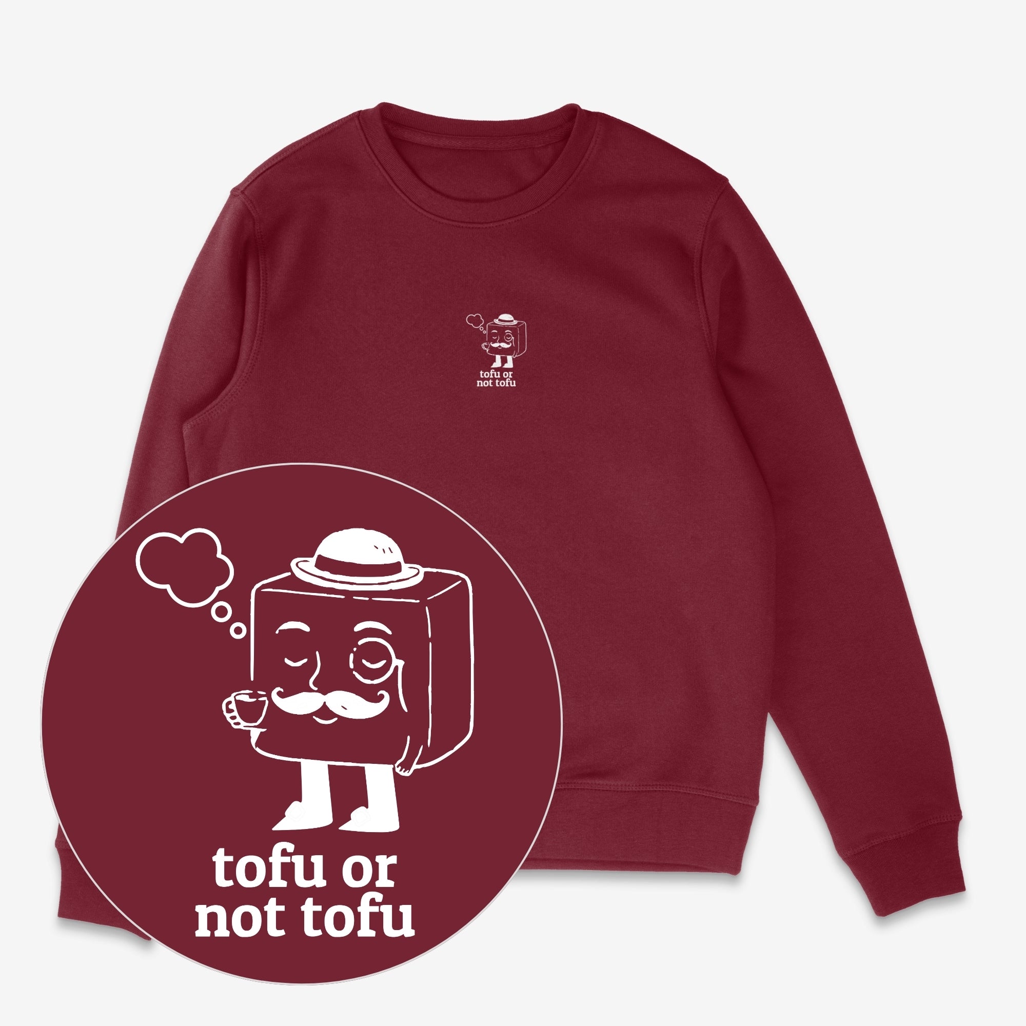 Tofu Or Not Tofu Unisex Sweatshirt