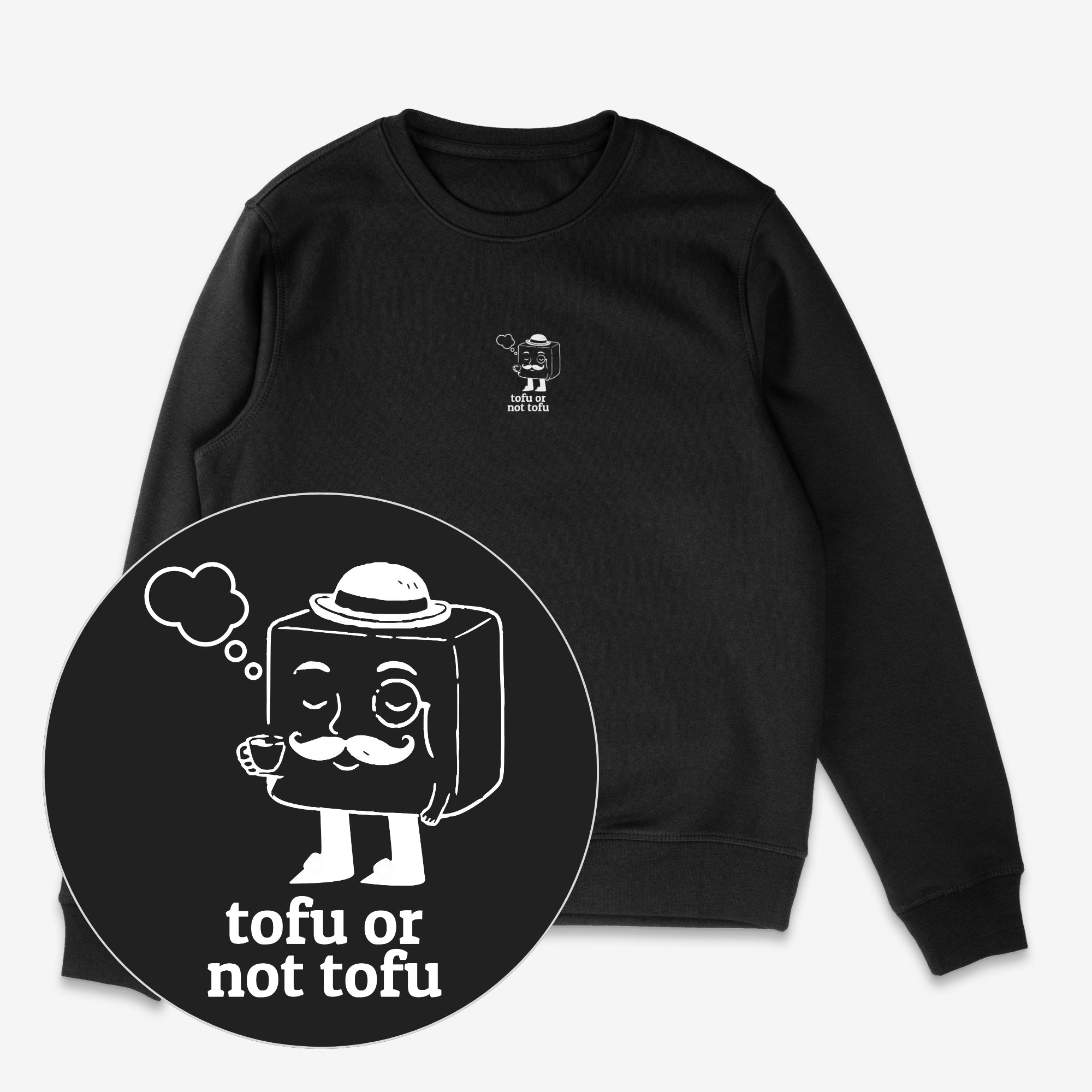 Tofu Or Not Tofu Unisex Sweatshirt