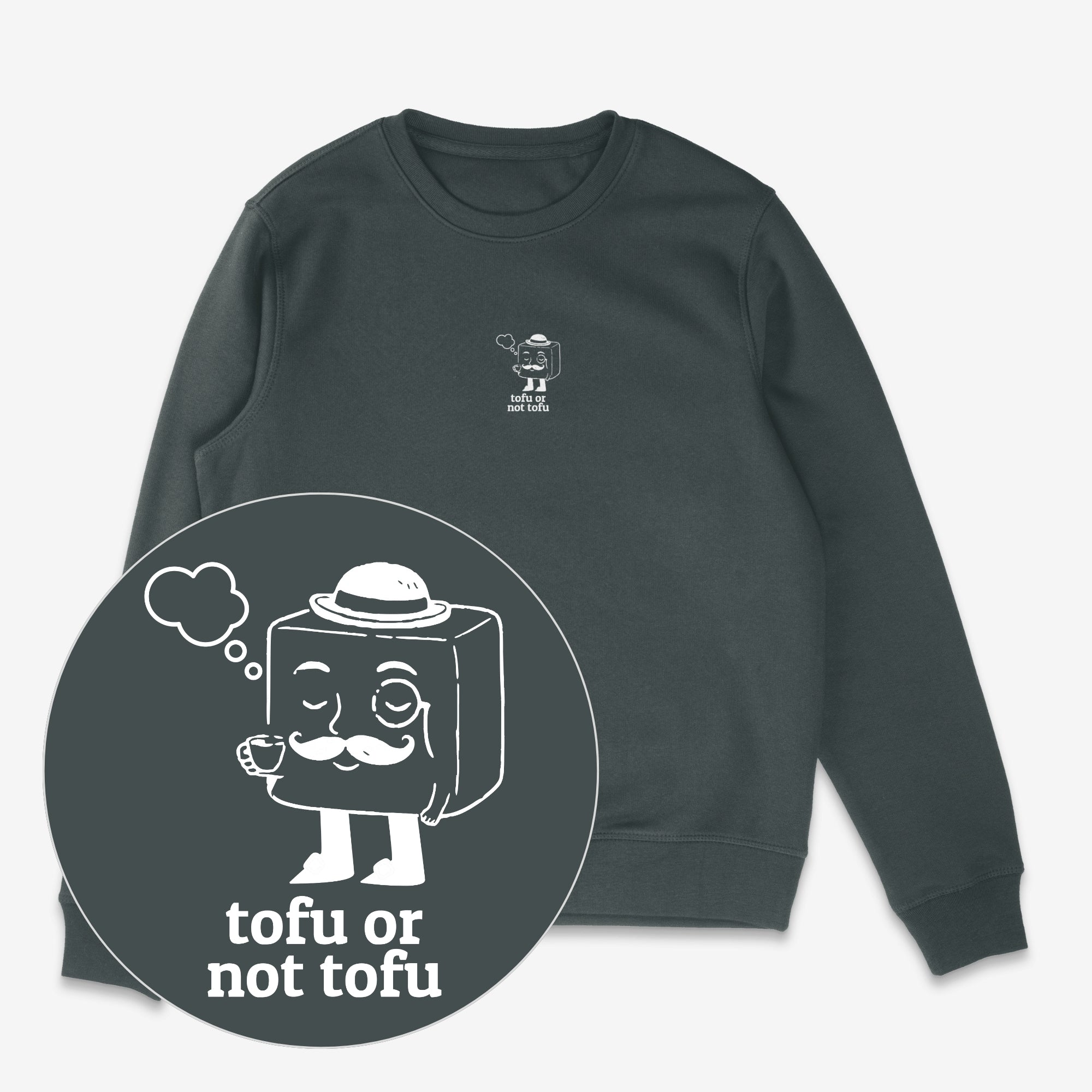 Tofu Or Not Tofu Unisex Sweatshirt