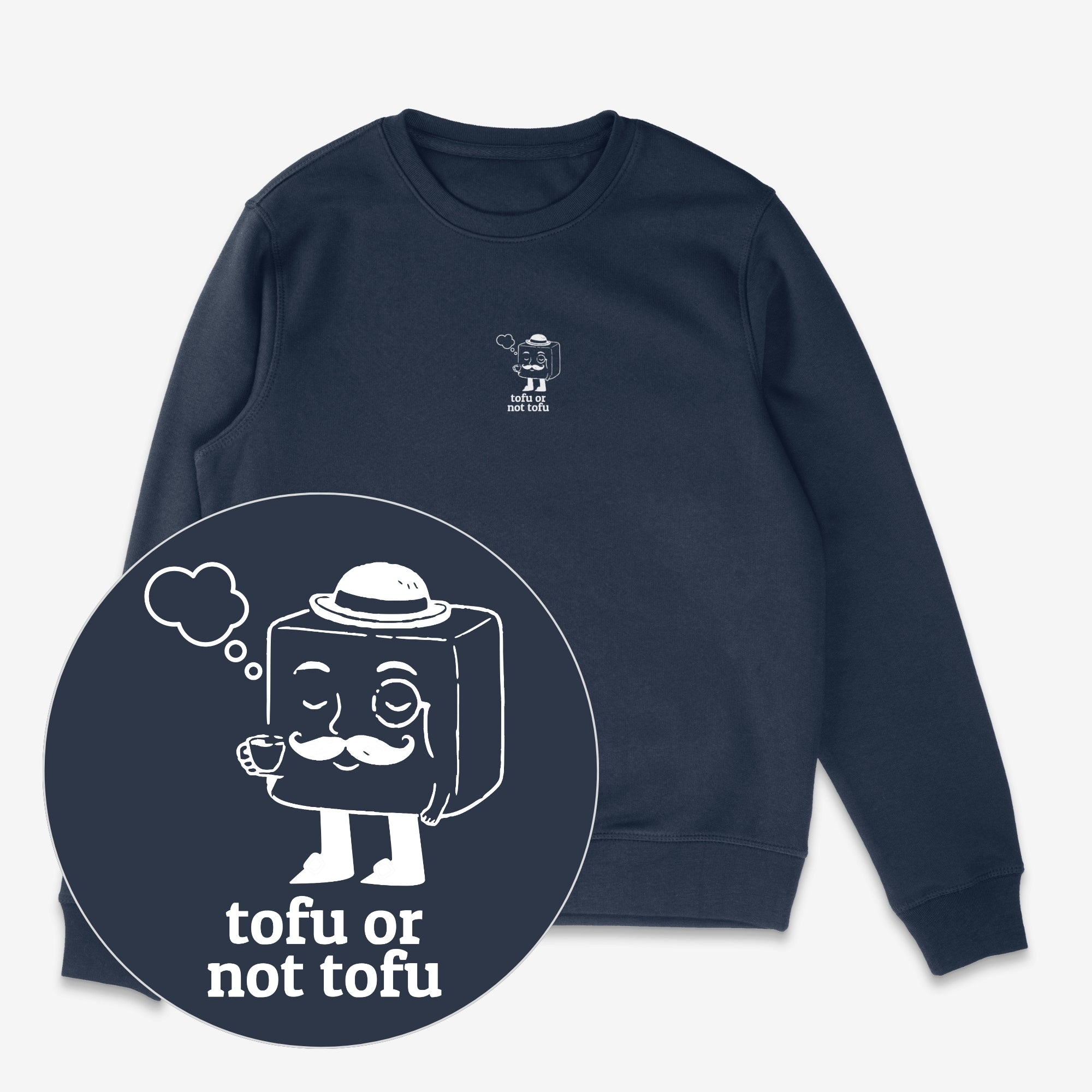 Tofu Or Not Tofu Unisex Sweatshirt