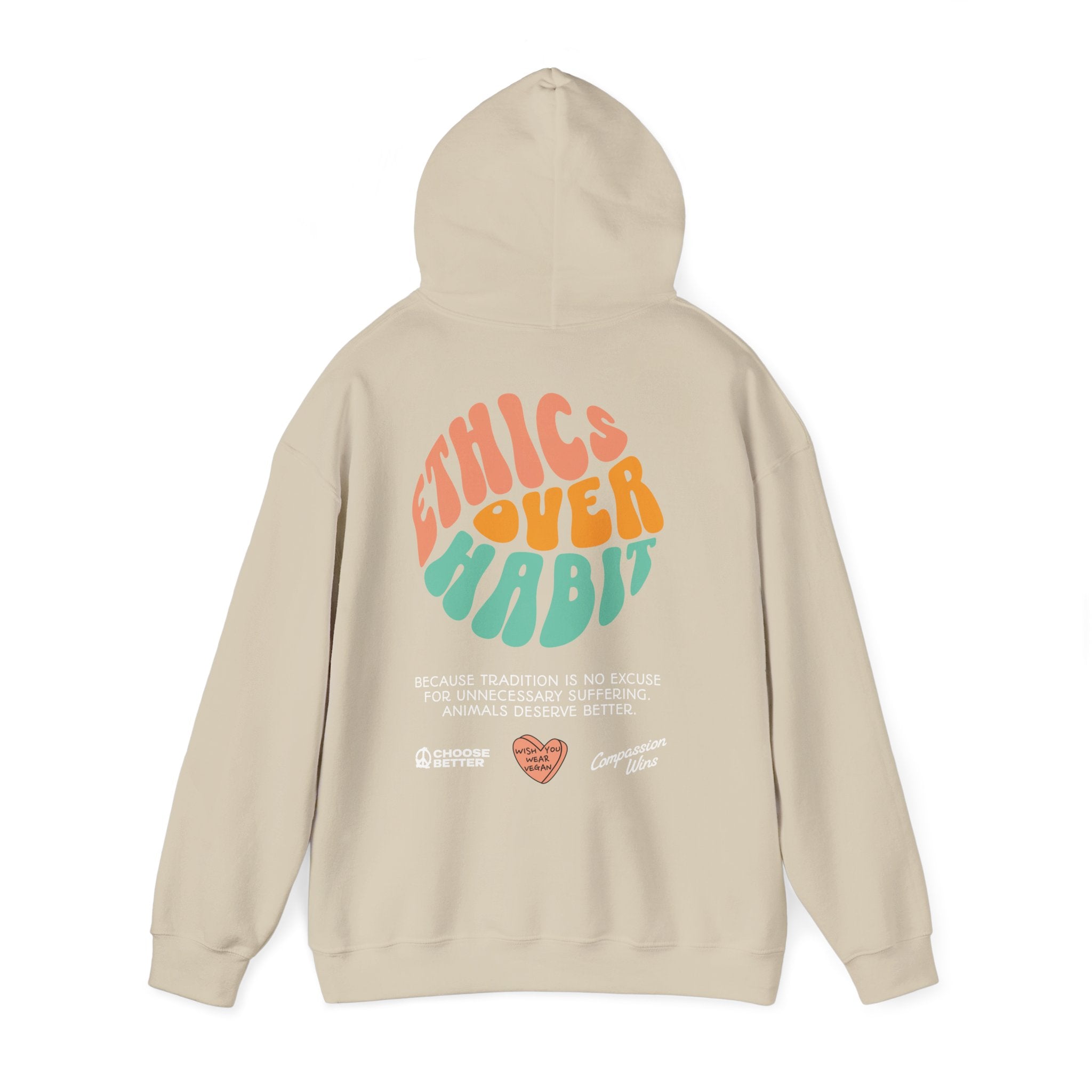 Ethics Over Habit Unisex Hoodie