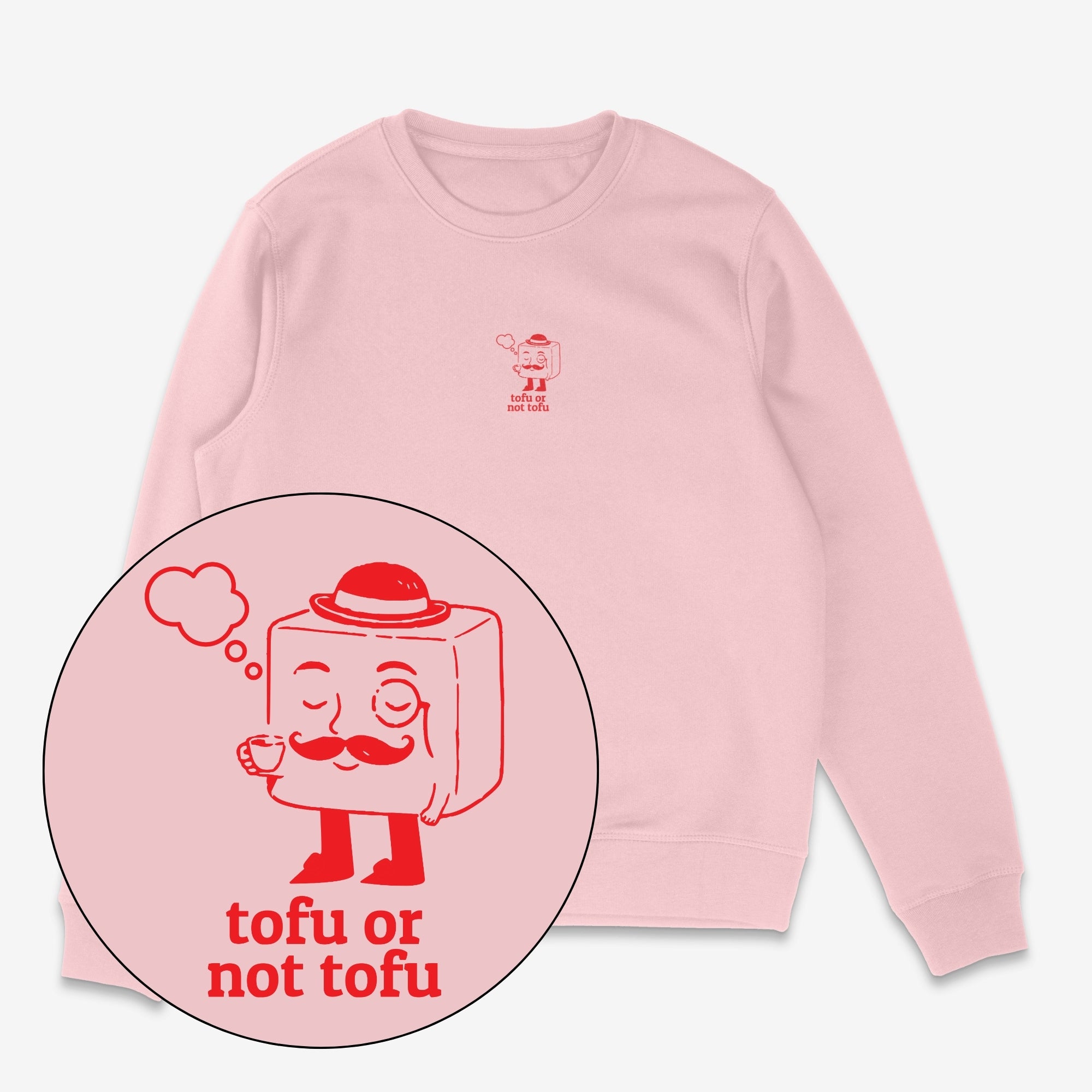 Tofu Or Not Tofu Unisex Sweatshirt 2