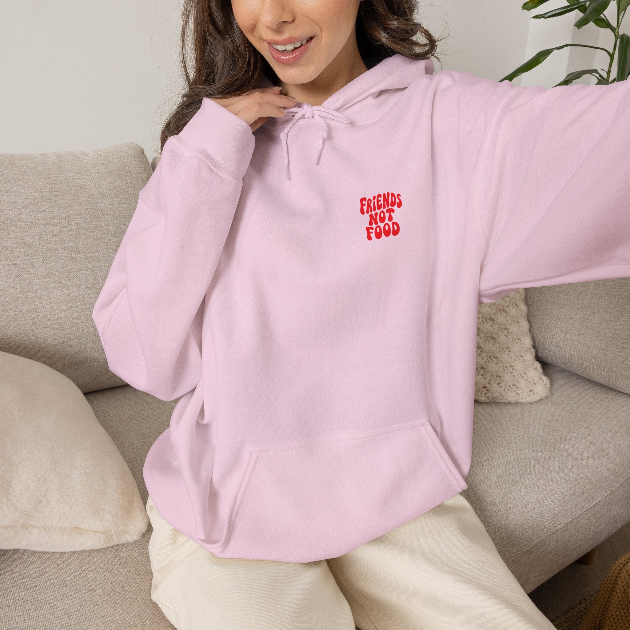 Friends Not Food Unisex Hoodie
