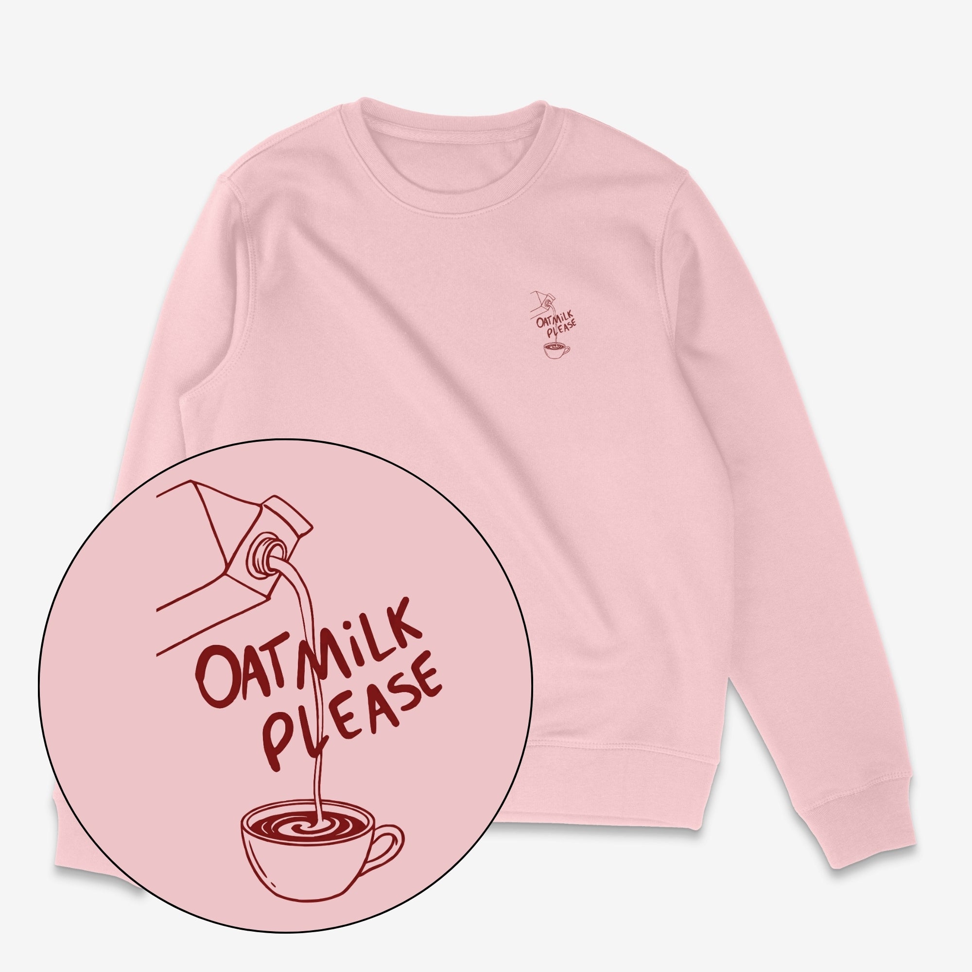 Oat Milk Please Unisex Sweatshirt 2