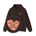 Wish You Wear Vegan Unisex Hoodie