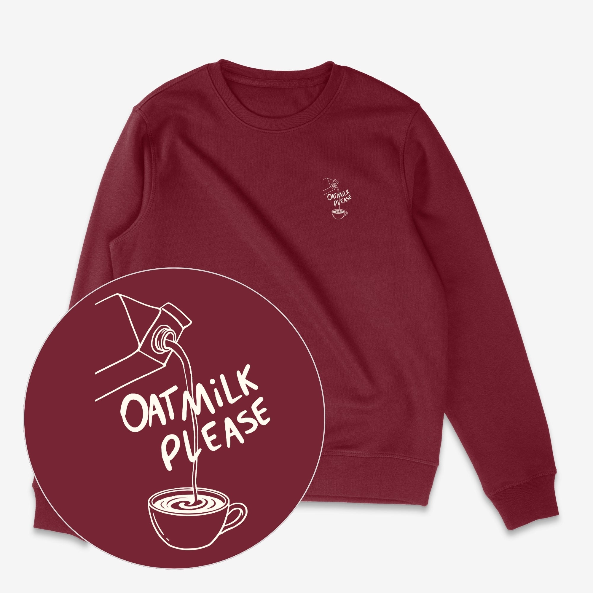 Oat Milk Please Unisex Sweatshirt