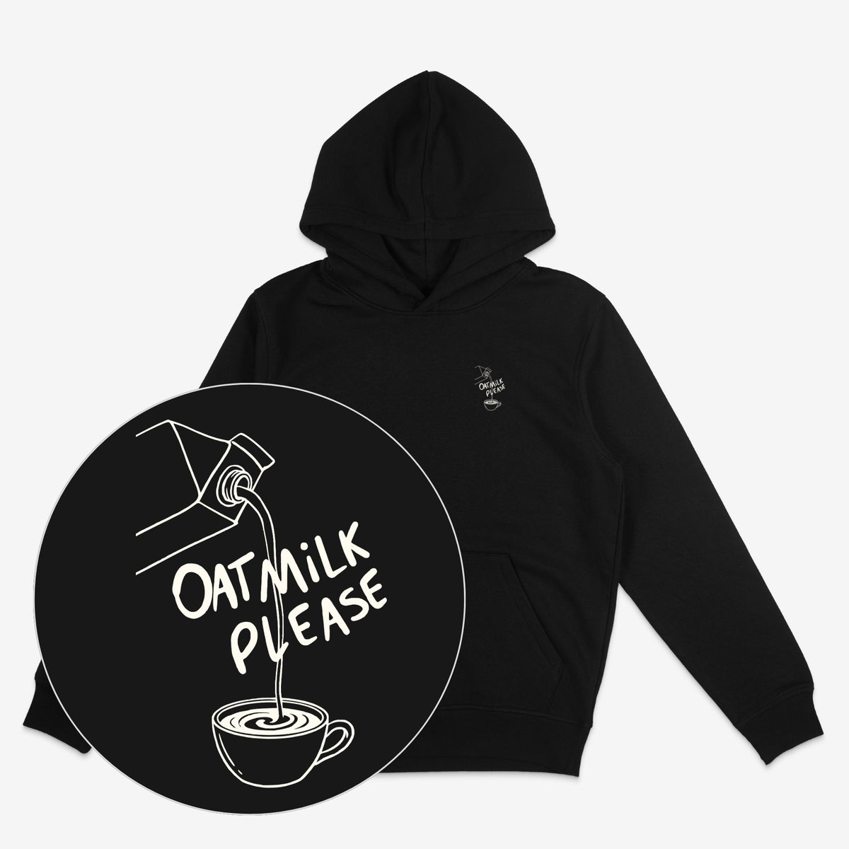 Oat Milk Please Unisex Hoodie