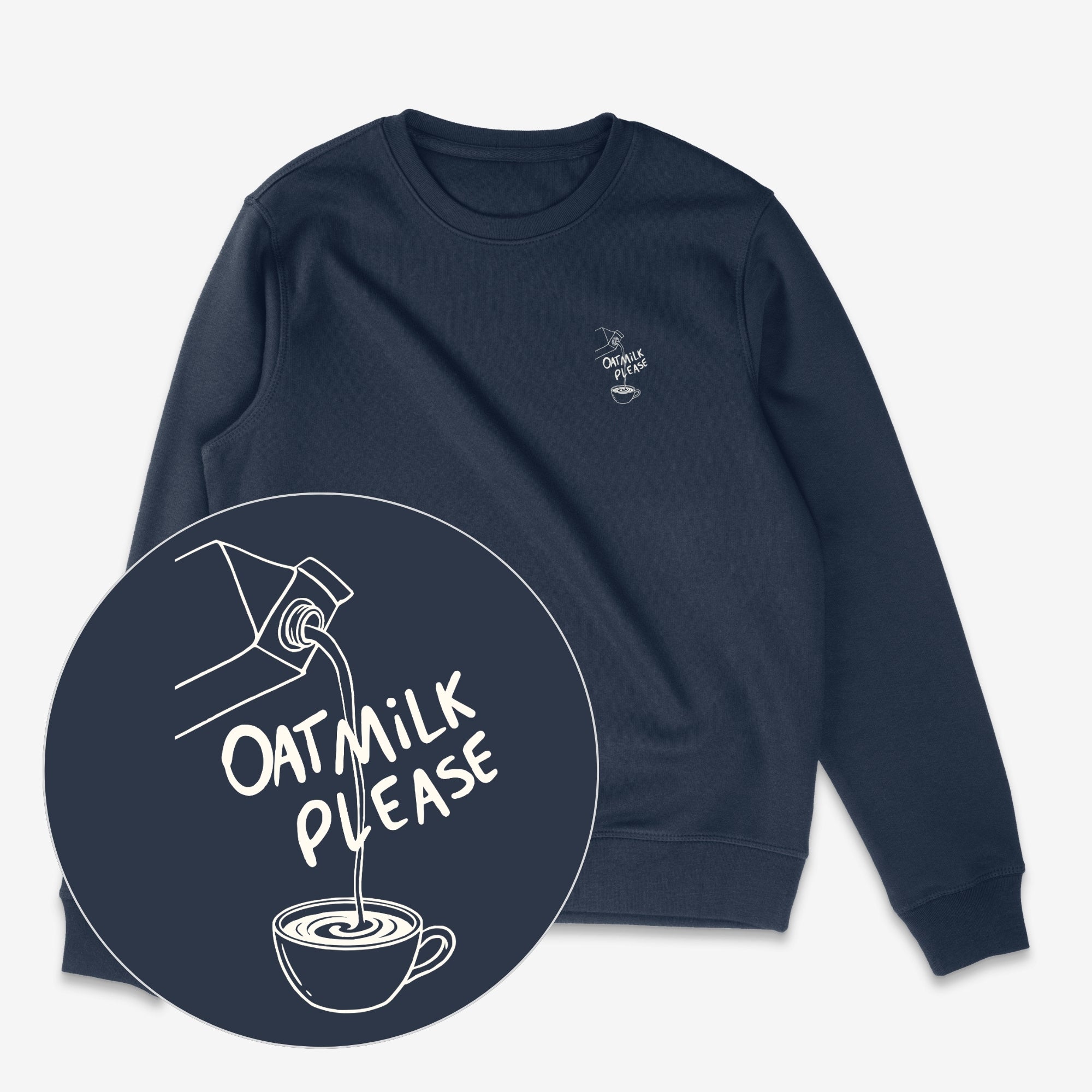 Oat Milk Please Unisex Sweatshirt