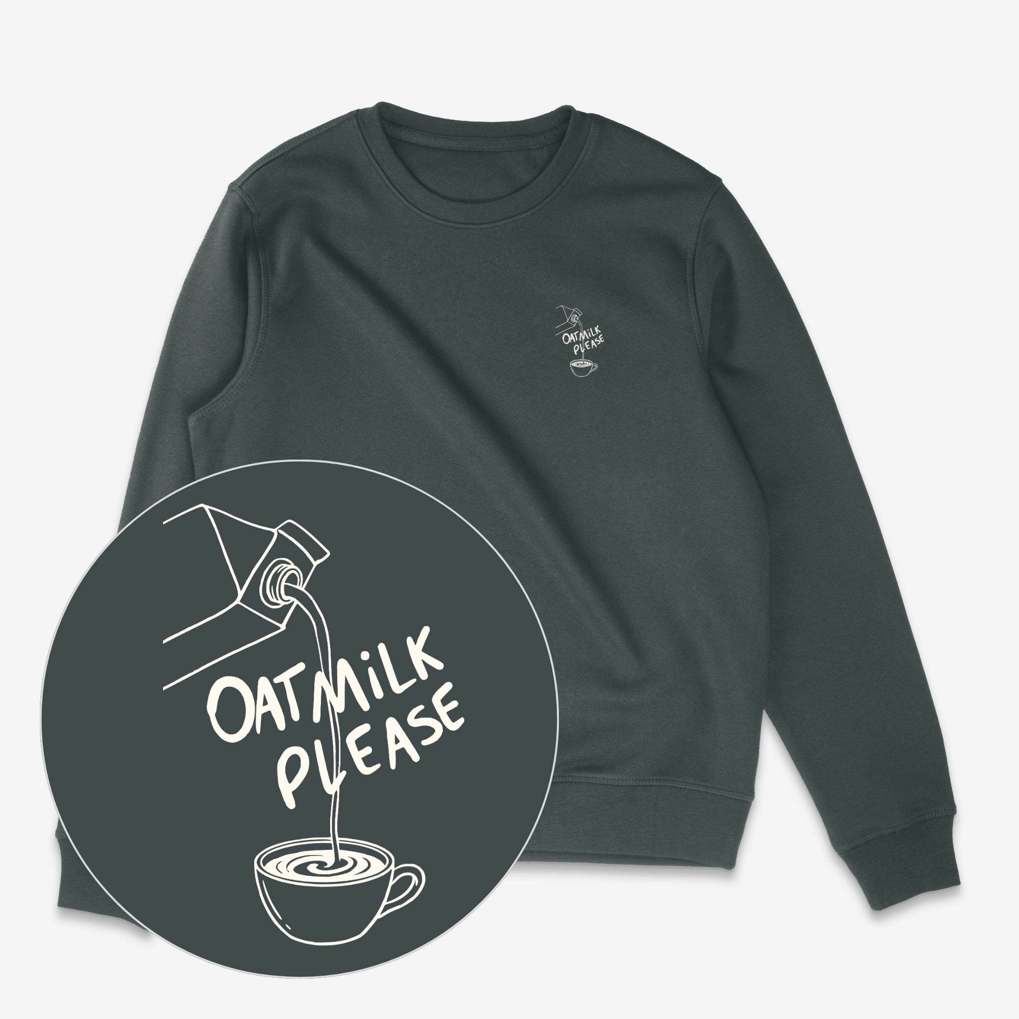 Oat Milk Please Unisex Sweatshirt
