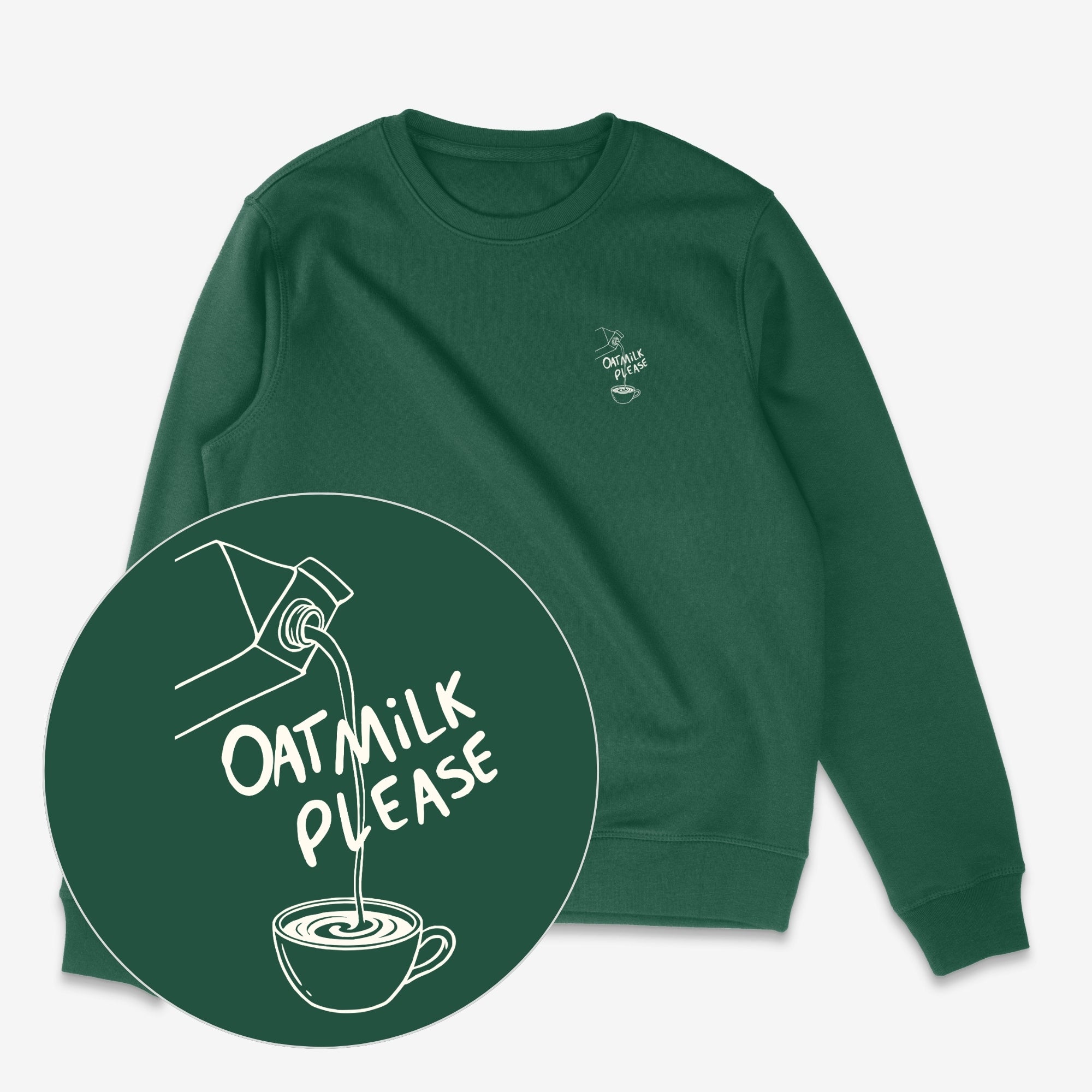 Oat Milk Please Unisex Sweatshirt