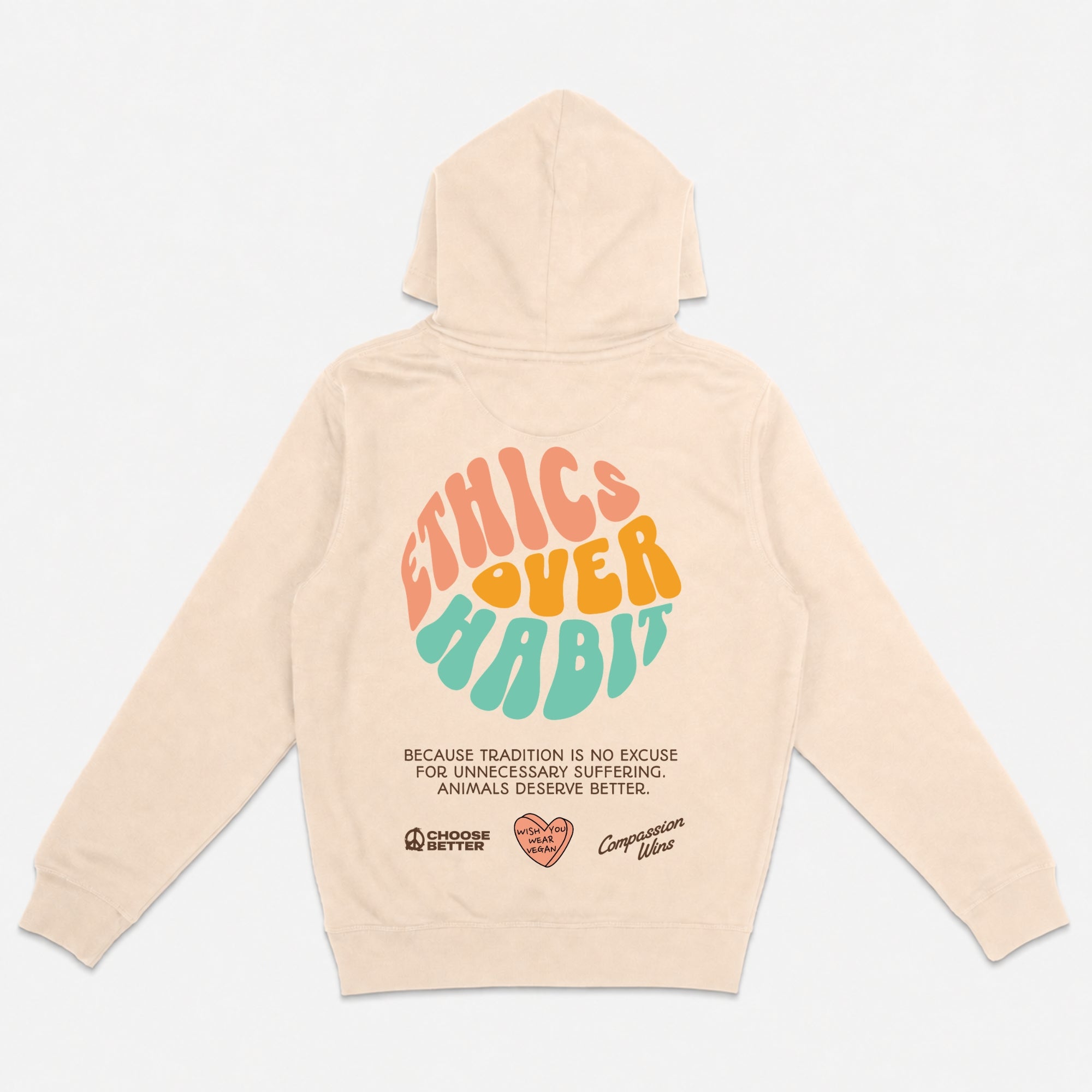 Ethics Over Habits Unisex Hoodie 2