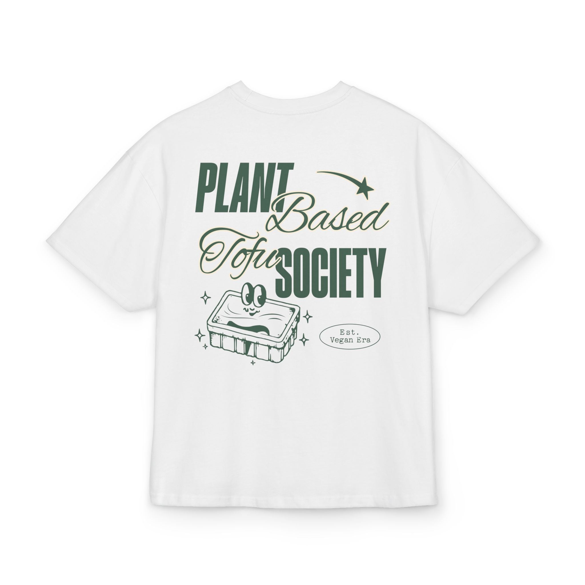 Plant Based Tofu Society Unisex Oversized Shirt