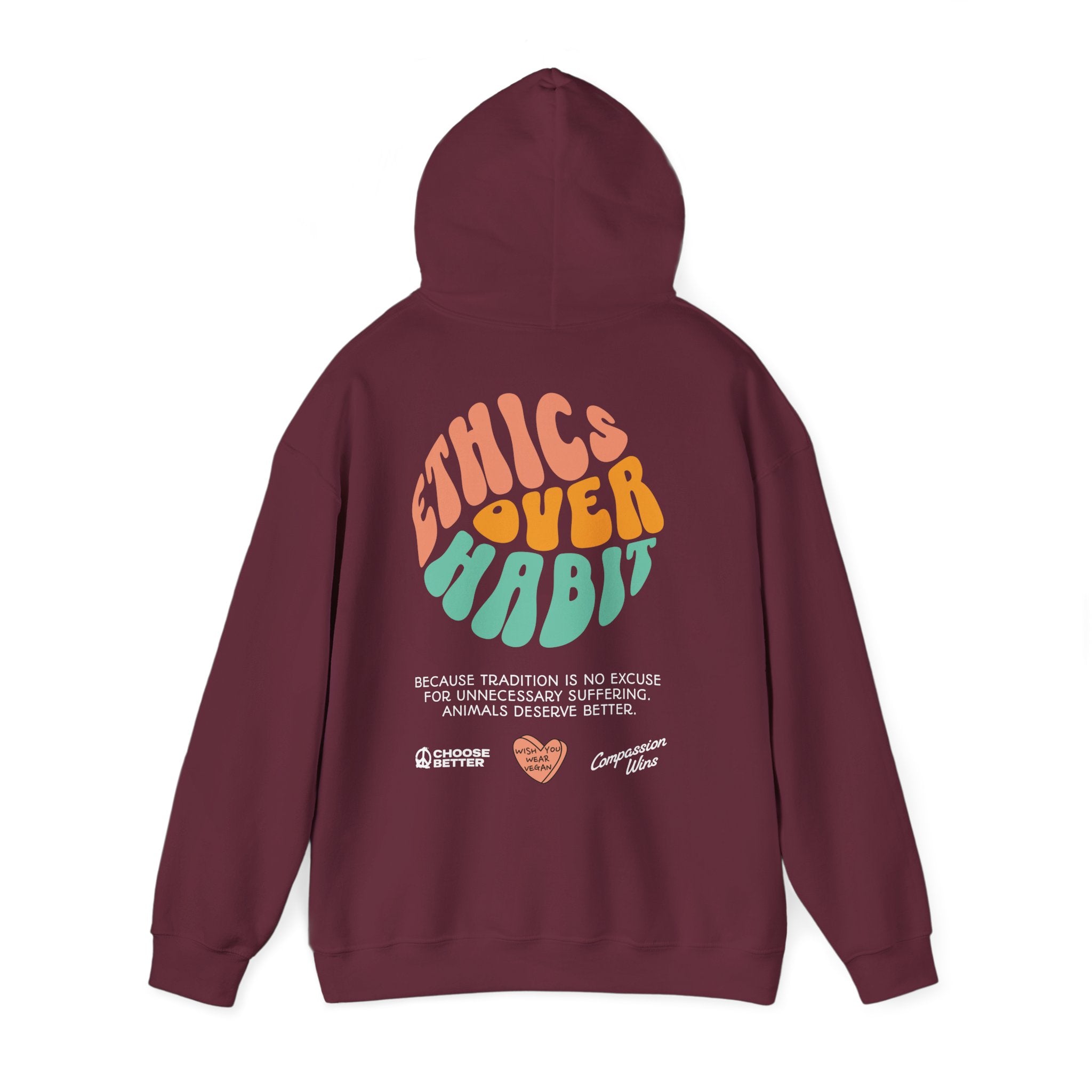 Ethics Over Habit Unisex Hoodie