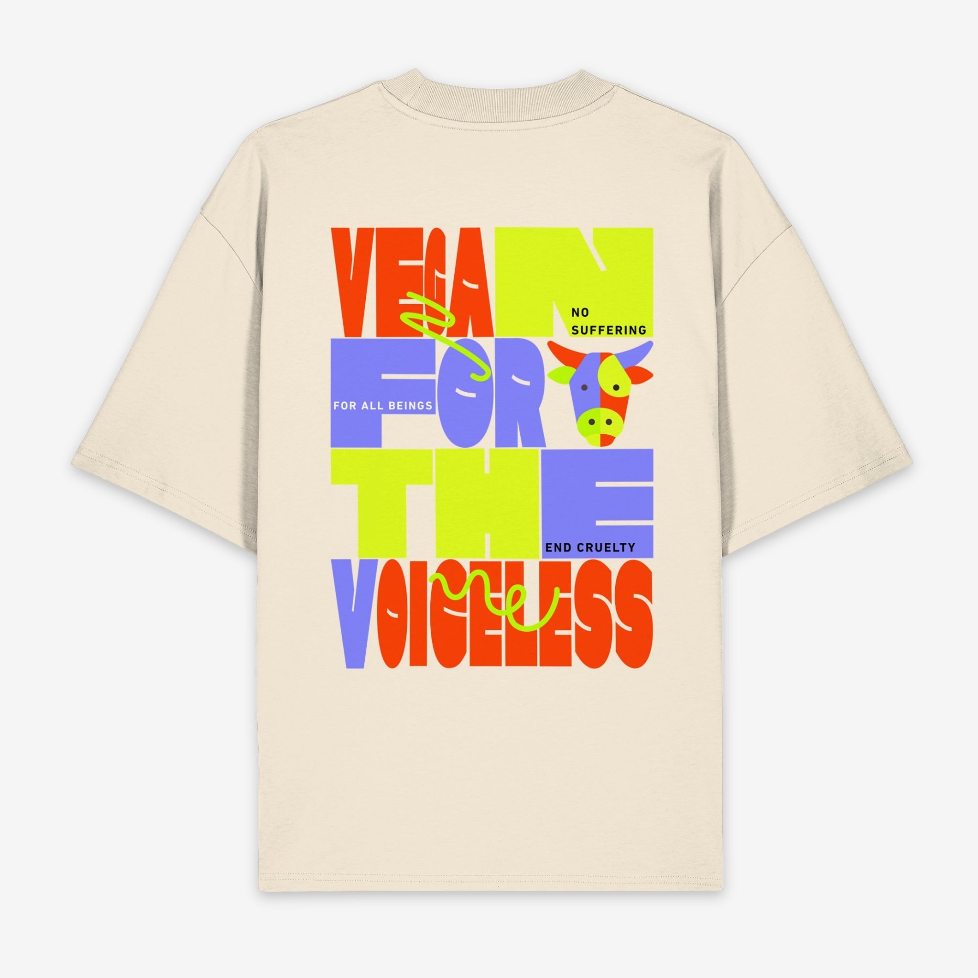 For The Voiceless Unisex Oversized Shirt