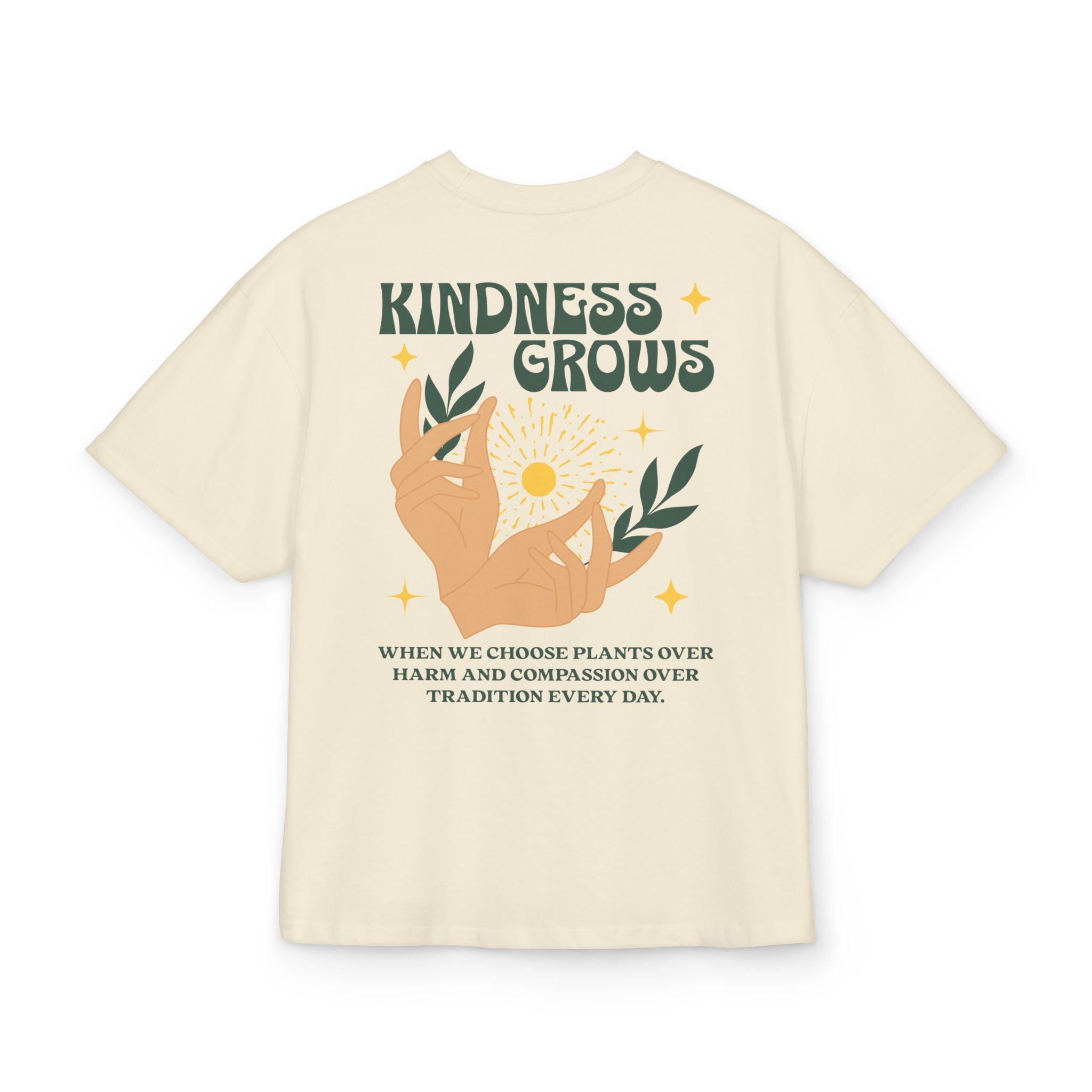 Kindness Grows Unisex Oversized Shirt