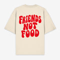 Friends Not Food Unisex Oversized Shirt 2