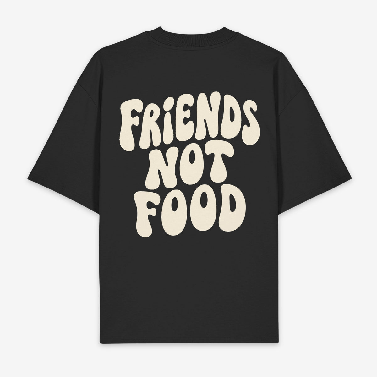 Friends Not Food Unisex Oversized Shirt