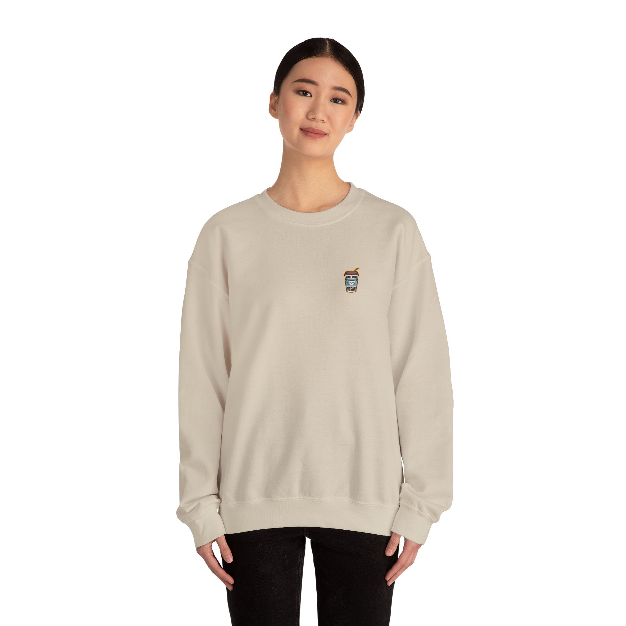 Make Mine Vegan Unisex Sweatshirt