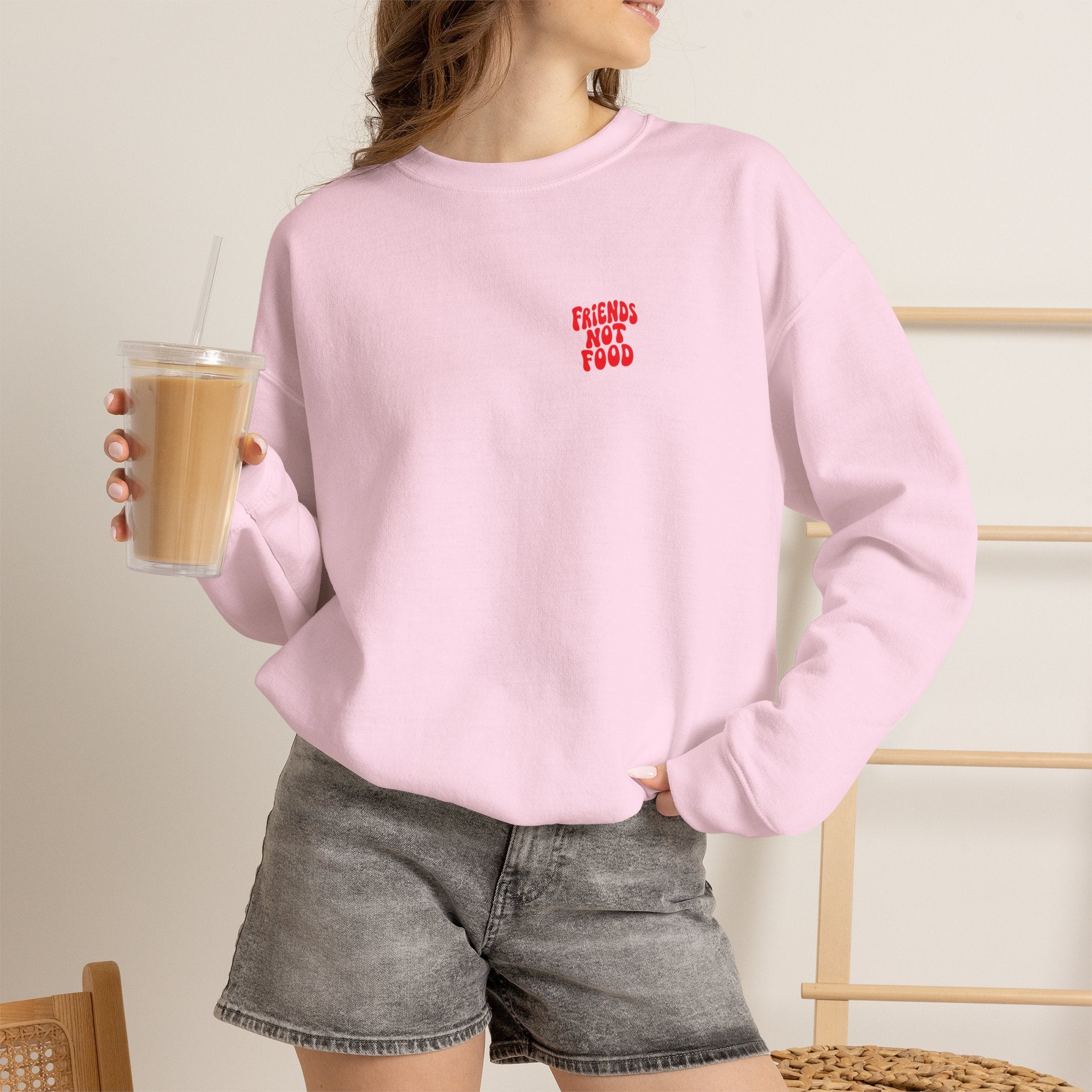 Friends Not Food Unisex Sweatshirt