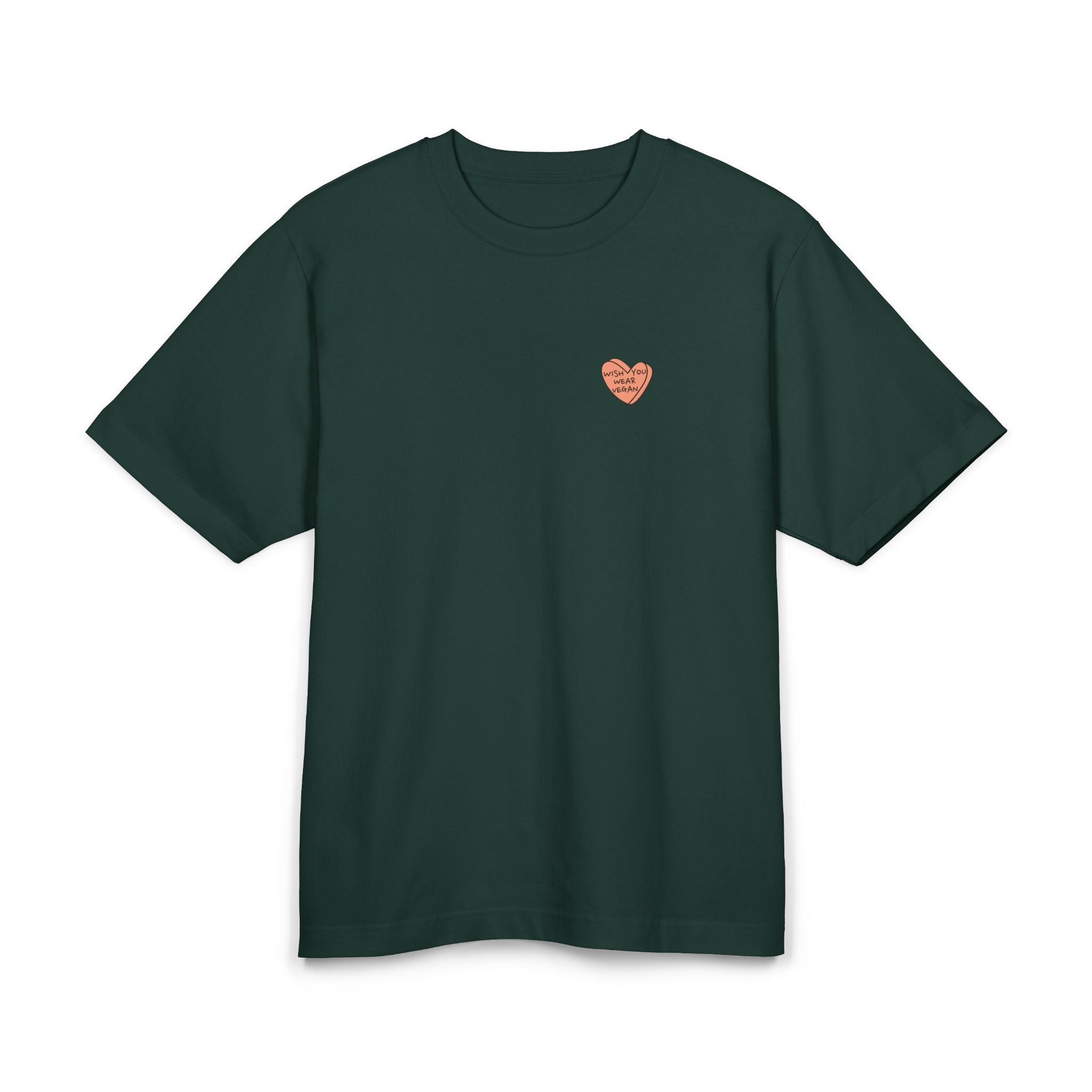 Wish You Wear Vegan Unisex Oversized Shirt