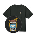 Make Mine Vegan Unisex Oversized Shirt